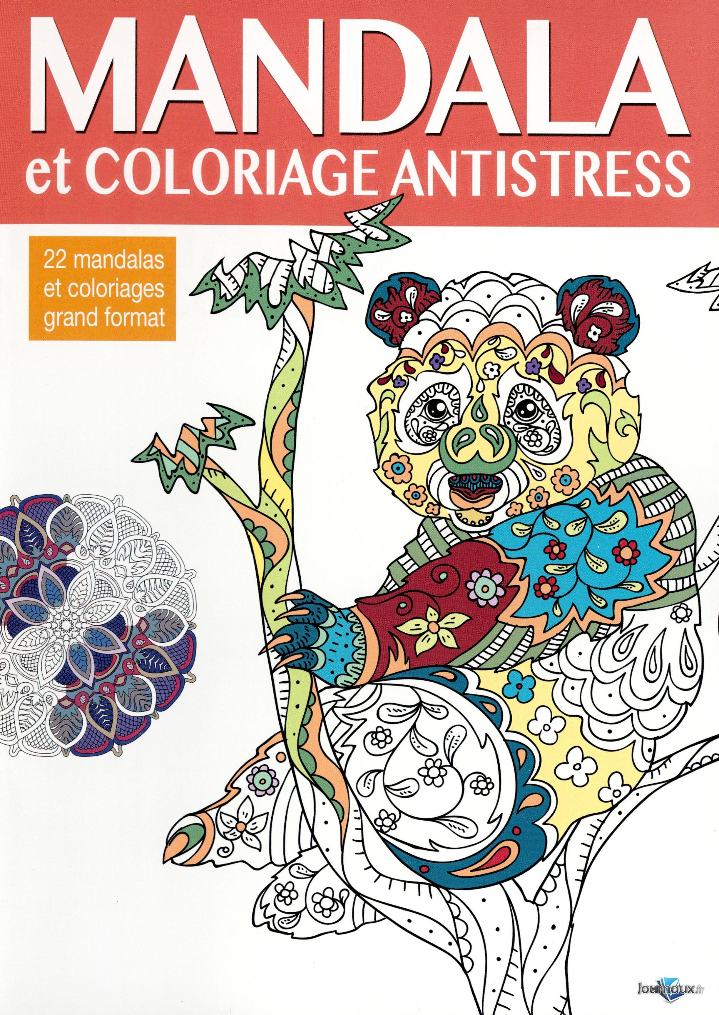 Mandala et Coloriage Antistress + Set de Feutres n° 40 2025-07-01