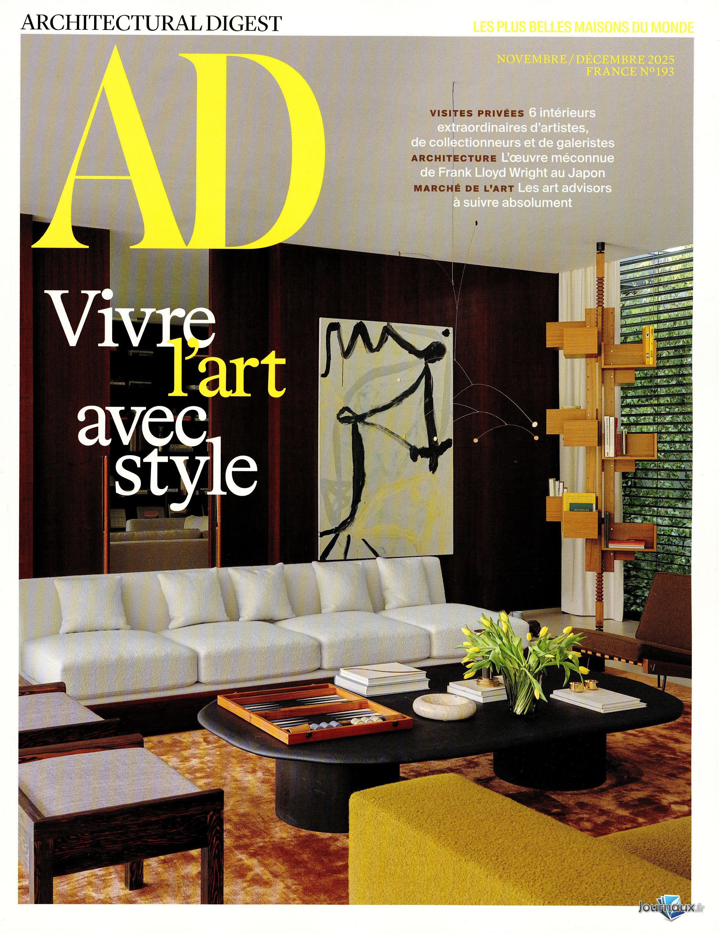 Vogue France + AD Architectural Digest n° 1062 2025-10-31
