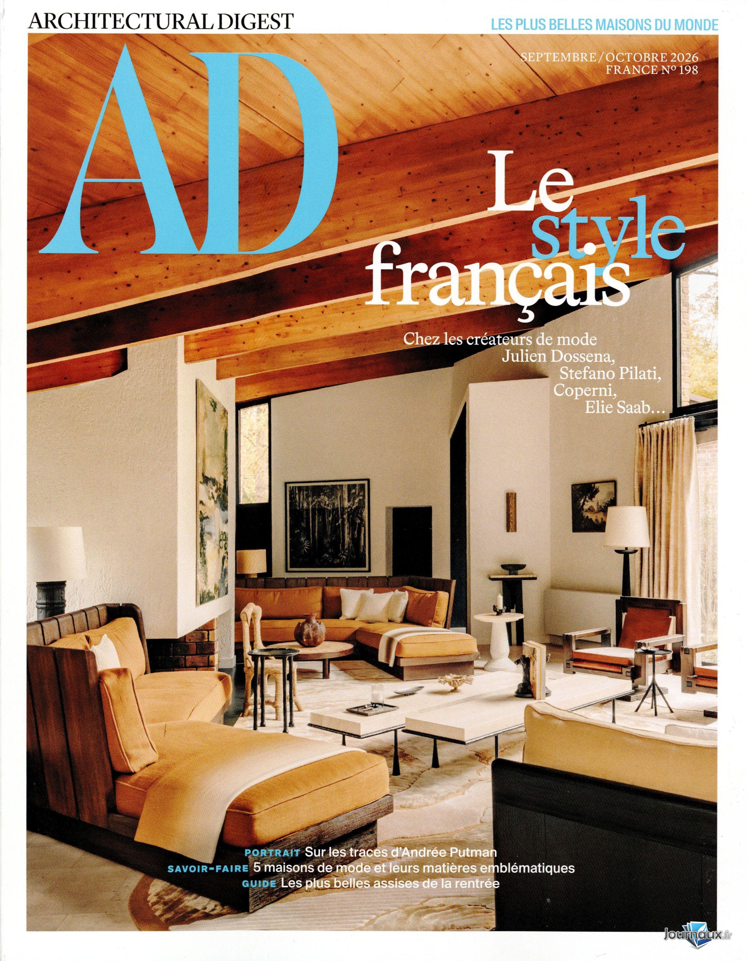 Vogue Paris + AD n° 1070 2026-09-03