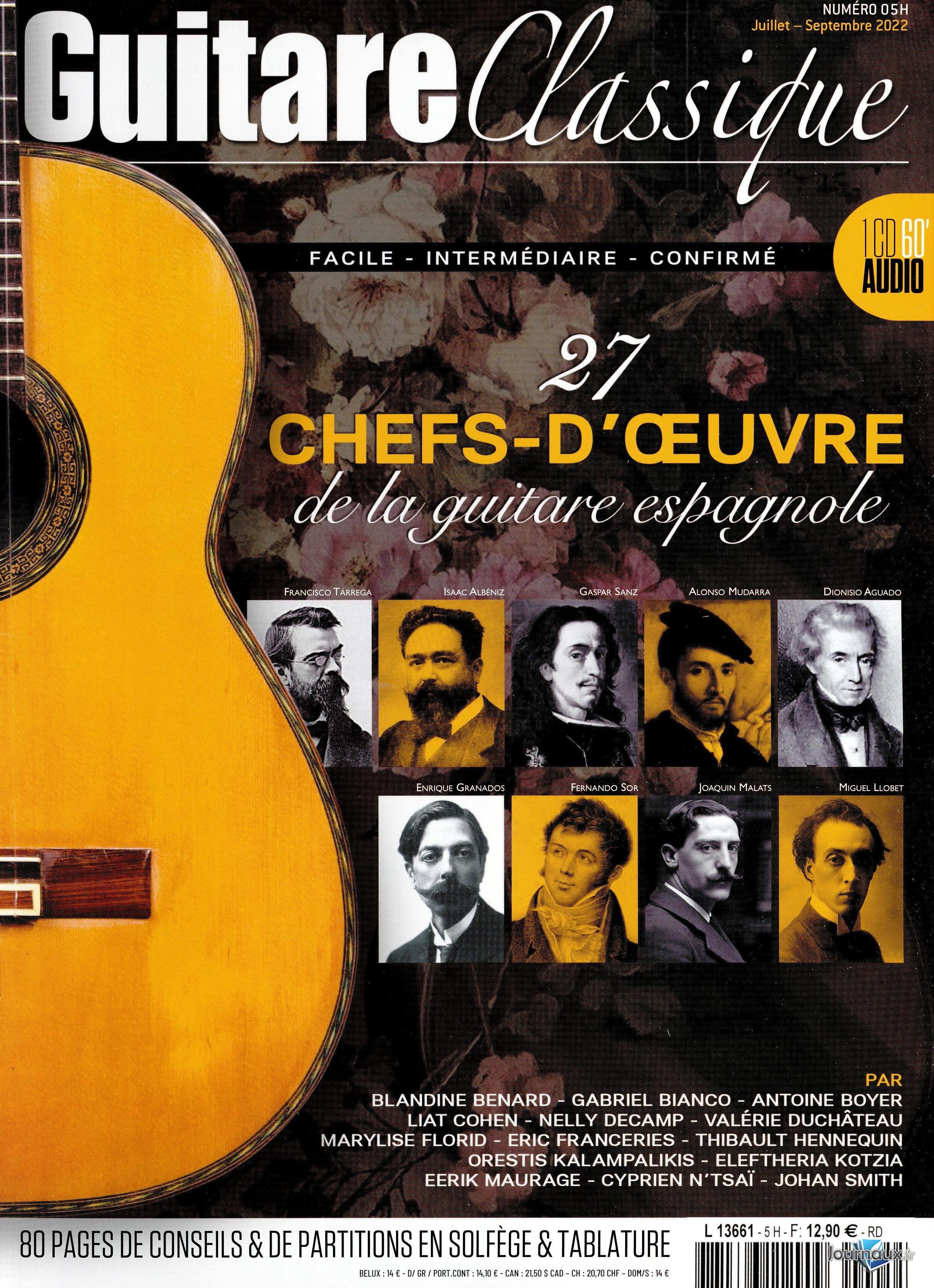 Guitare Classique Hors-série n° 5 2022-07-06