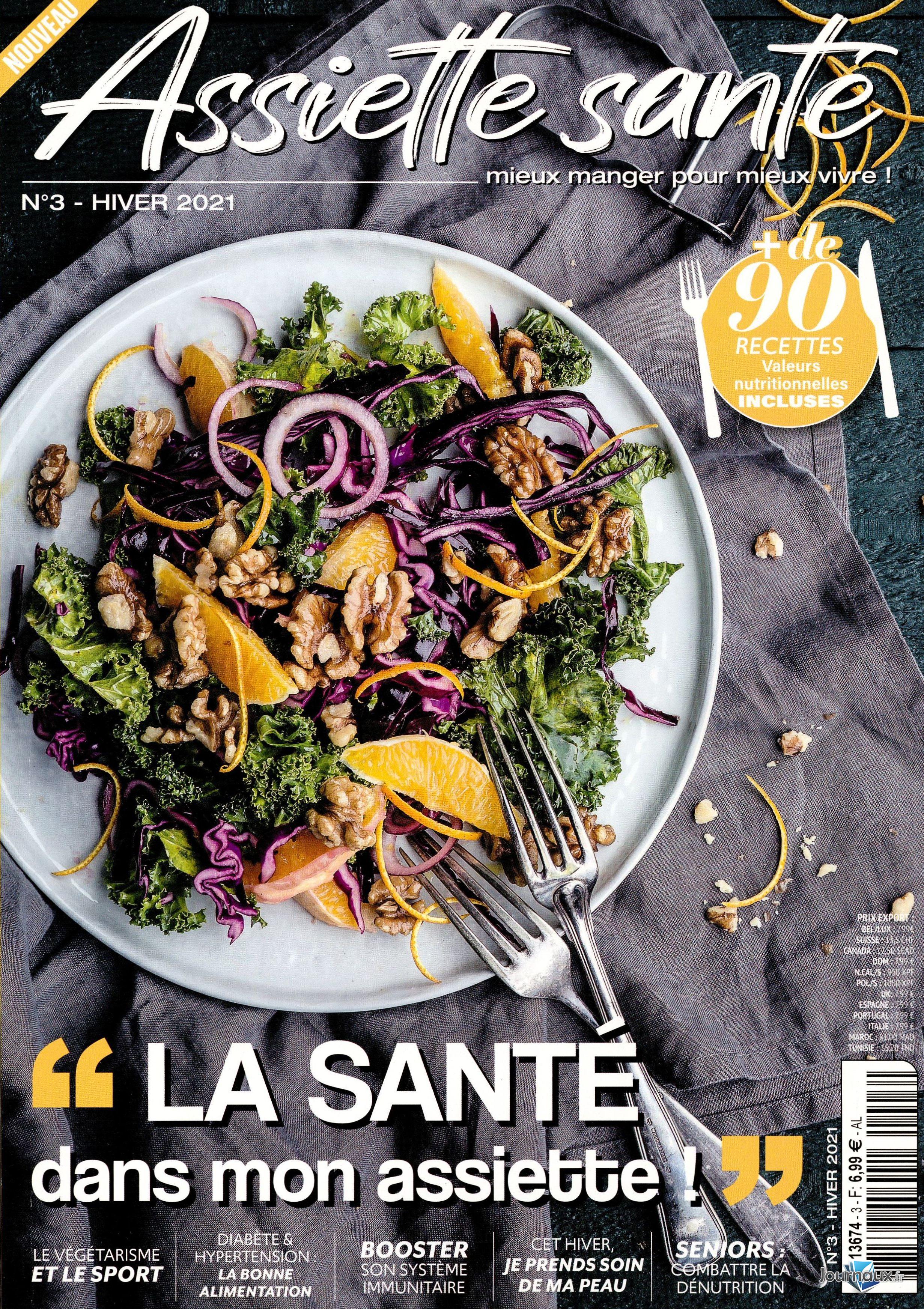 Assiette Santé  n° 9 2023-02-14