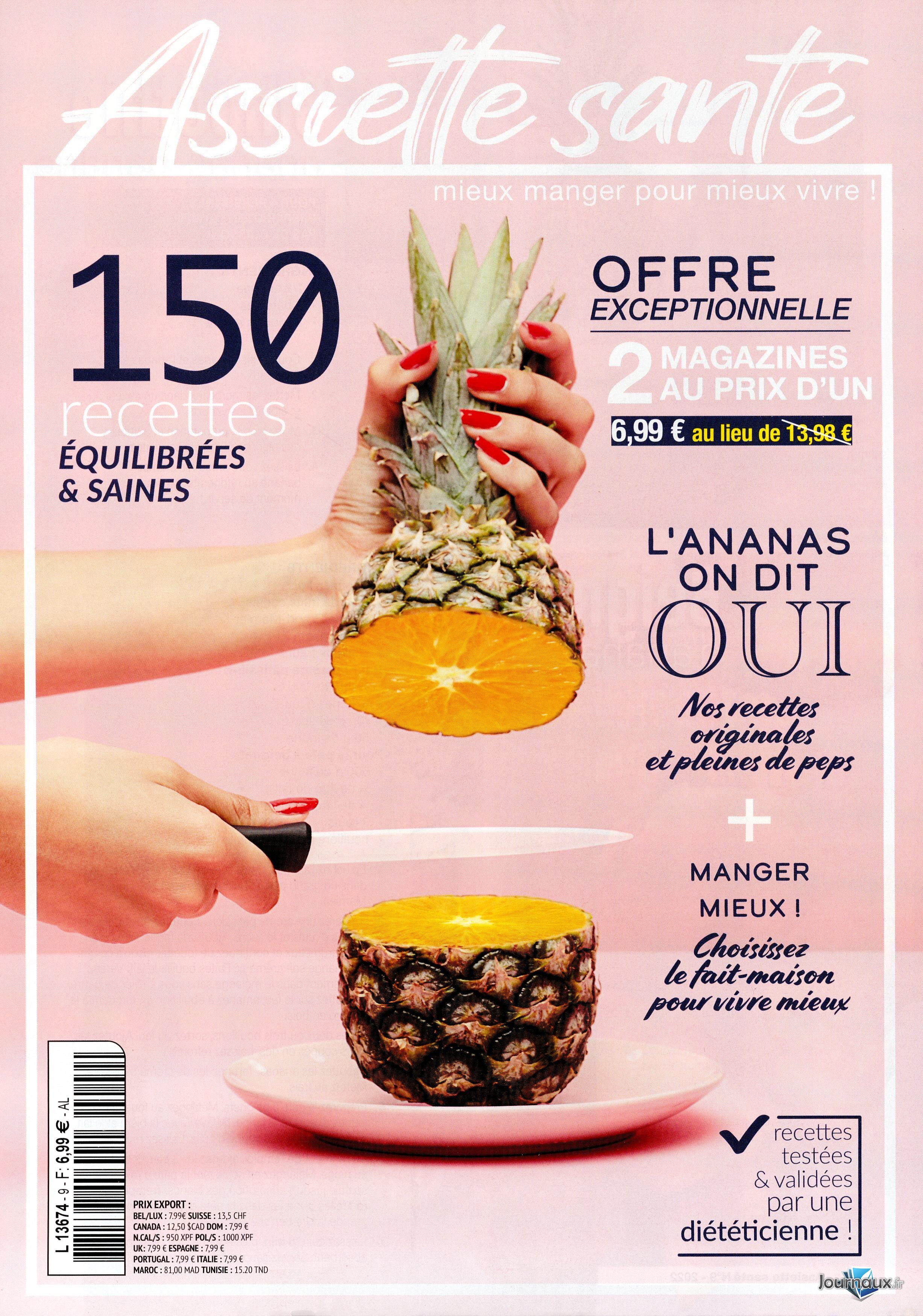 Assiette Santé  n° 9 2023-02-14