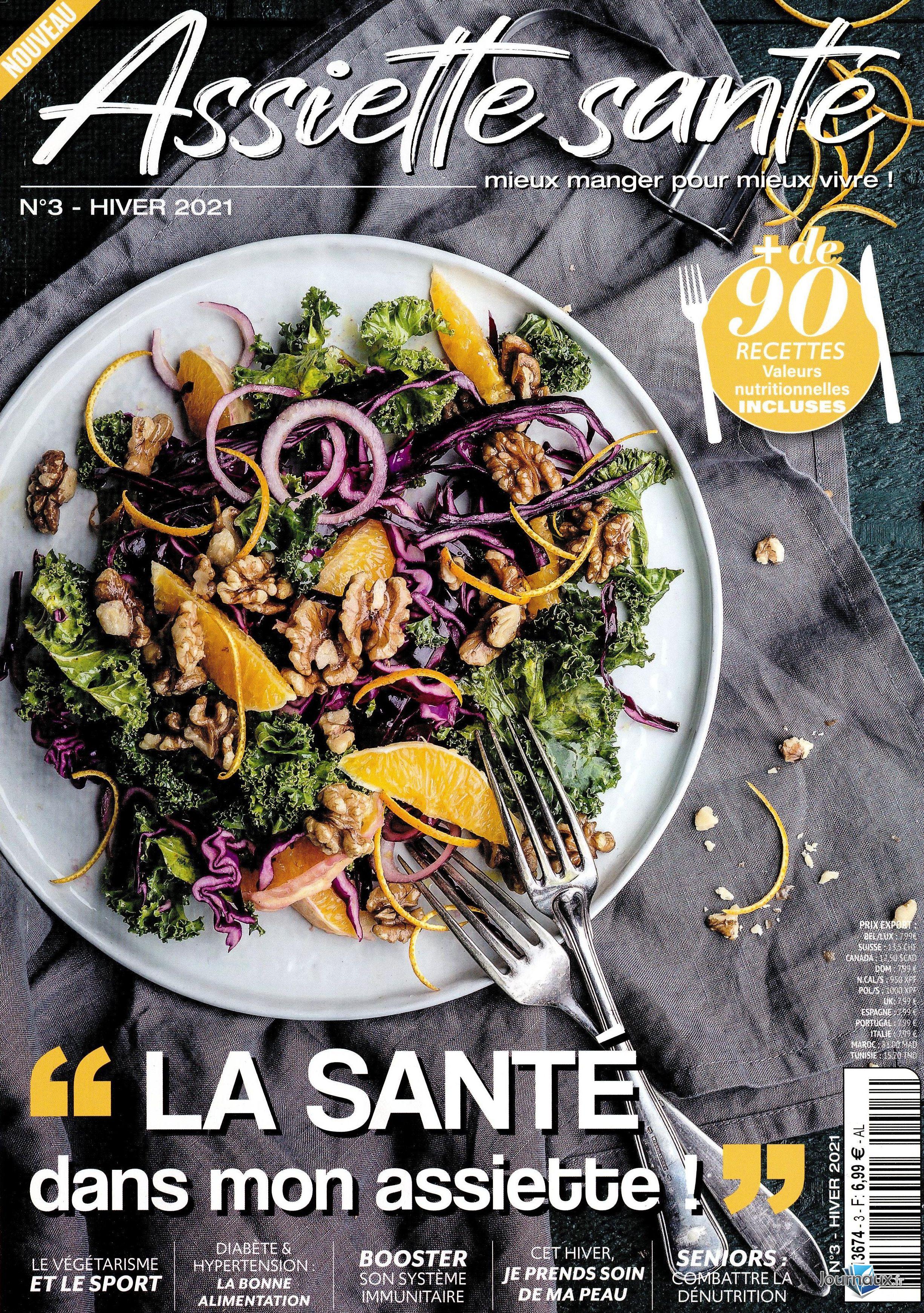 Assiette Santé Pack n° 5 2021-07-16