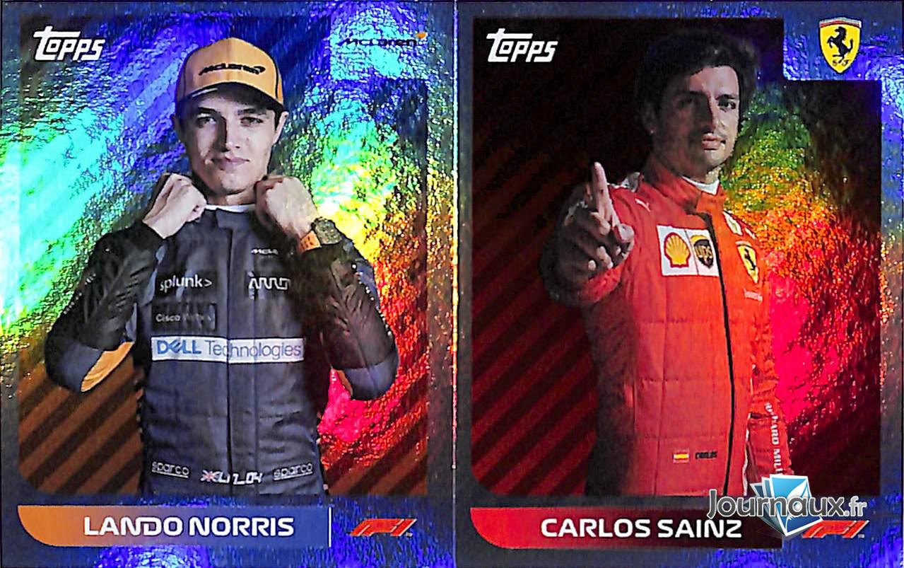 F1 Stickers MultiPack 2021 Saison n° 1 2021-09-13