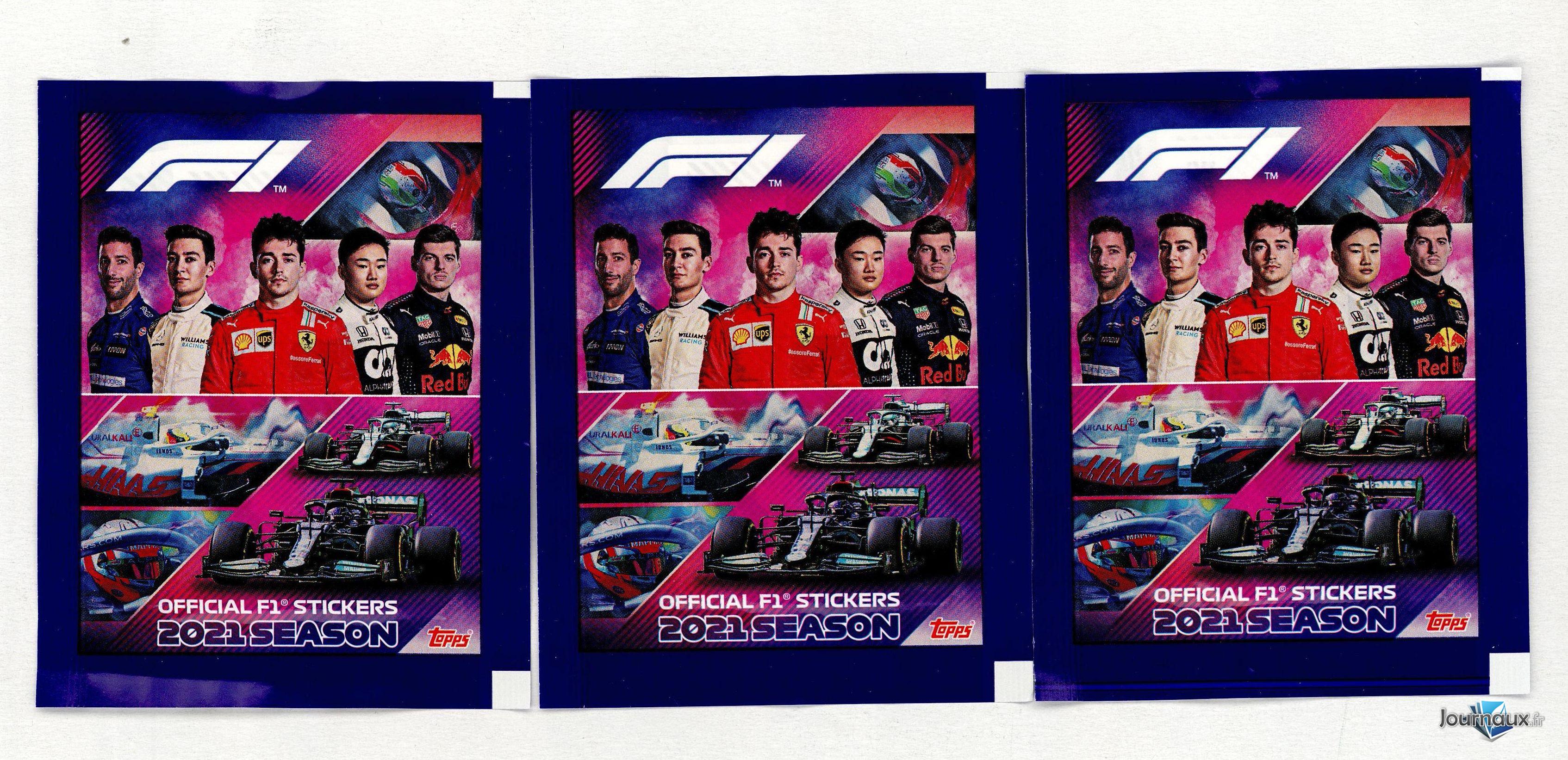F1 Stickers Starter Album 2021 n° 1 2021-09-10