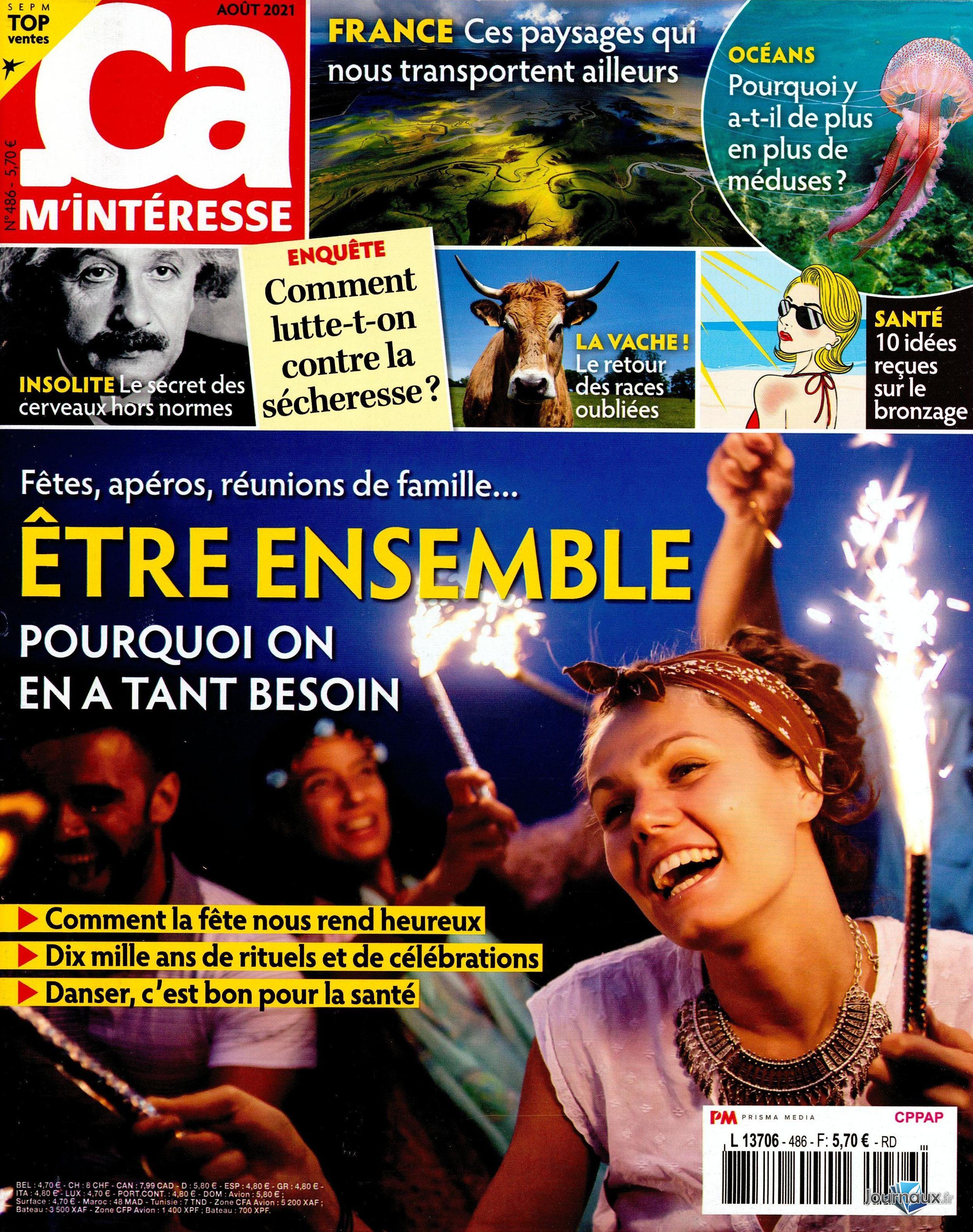 Ca m'Intéresse  + Ca m'Intéresse Kids n° 486 2021-07-30