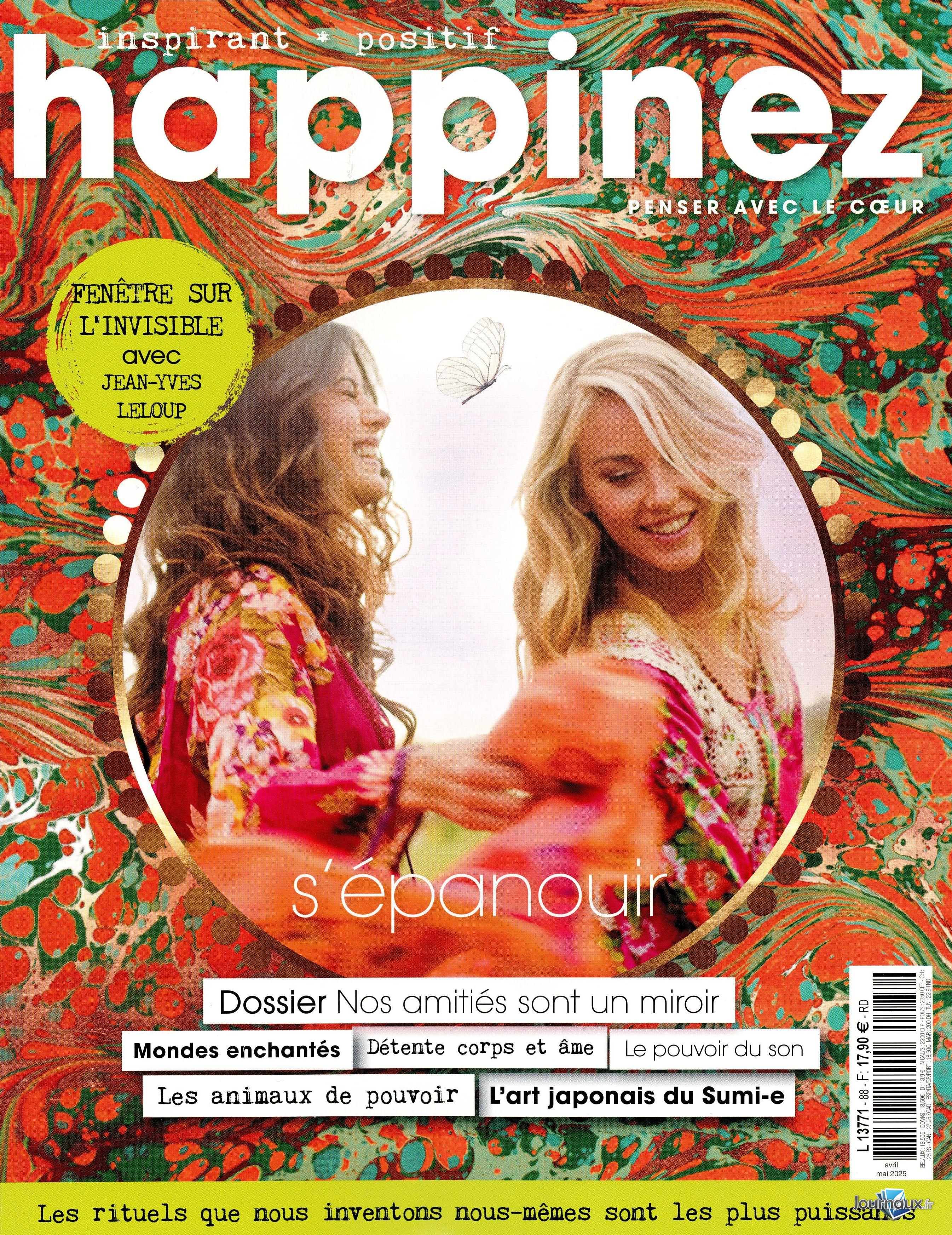 Happinez - Offre 3 Numéros n° 88 2025-04-02