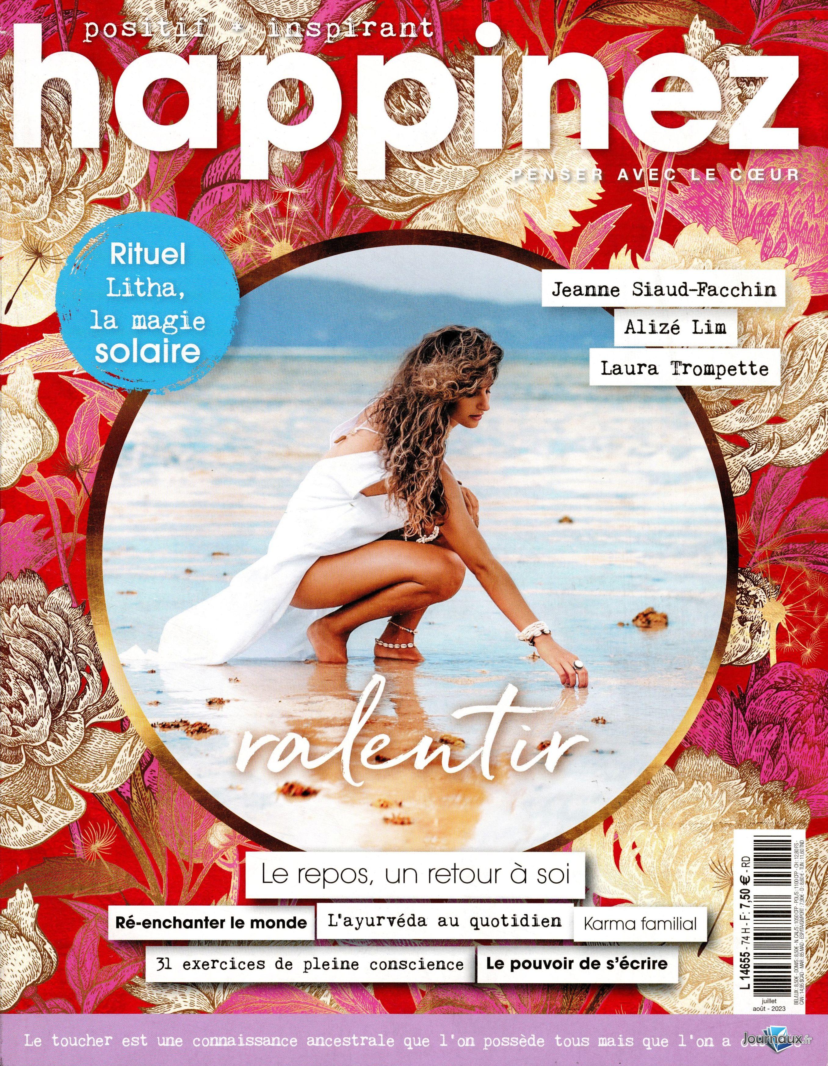 Happinez - Offre 3 Numéros n° 90 2025-08-05
