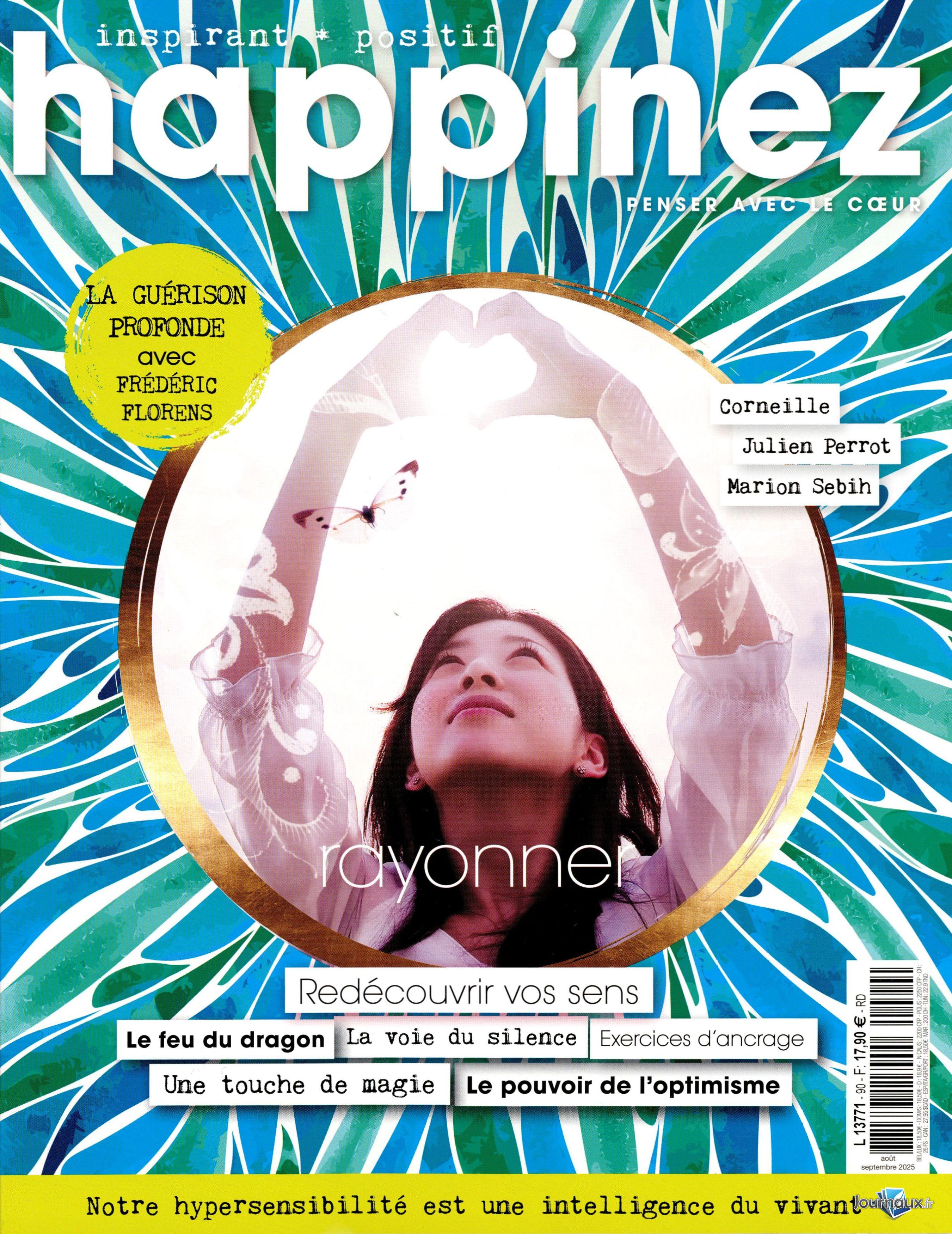 Happinez - Offre 3 Numéros n° 90 2025-08-05