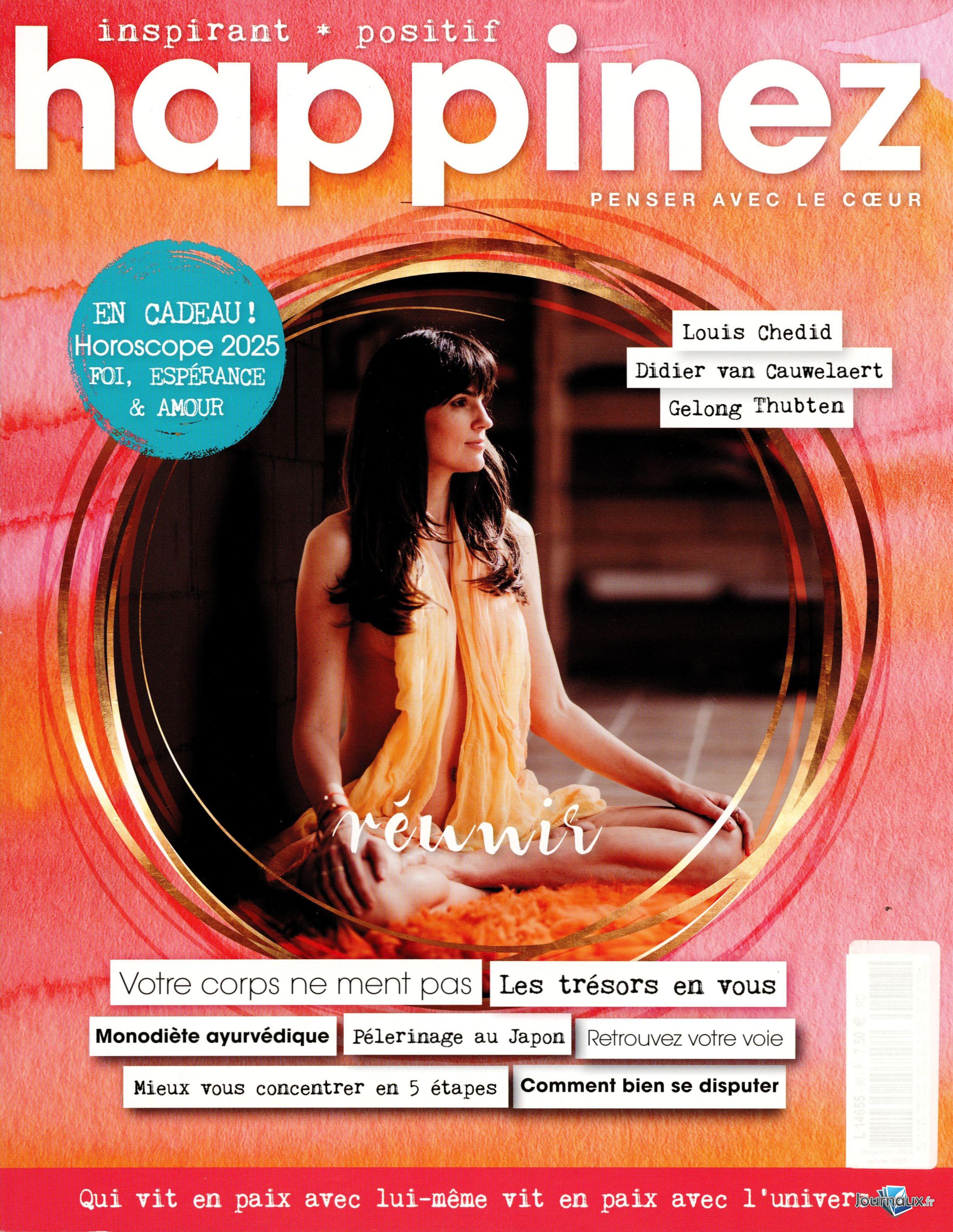 Happinez - Offre 3 Numéros n° 91 2025-10-01