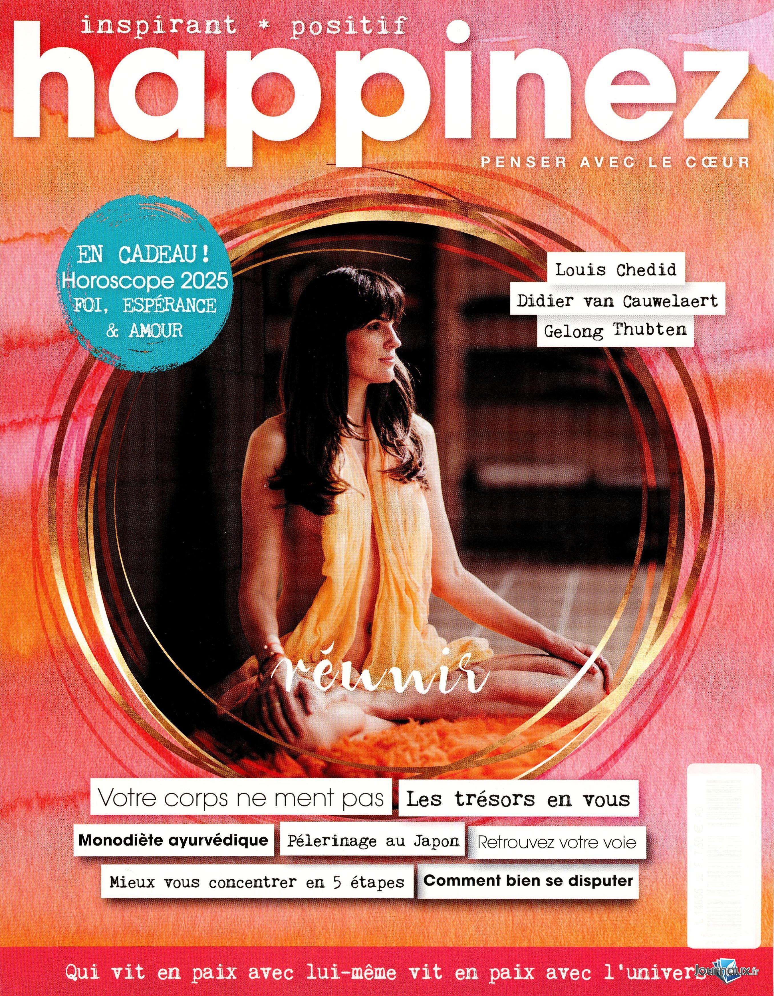 Happinez - Offre 3 Numéros n° 92 2025-12-03