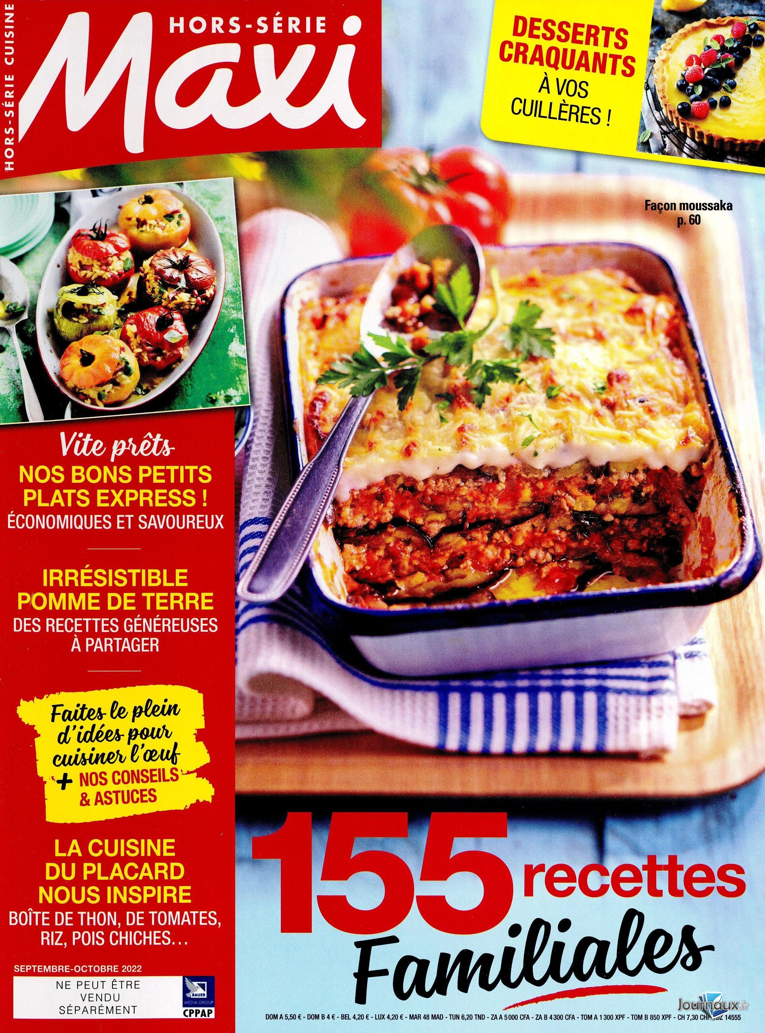 Maxi Cuisine + Maxi HS n° 159 2022-09-26