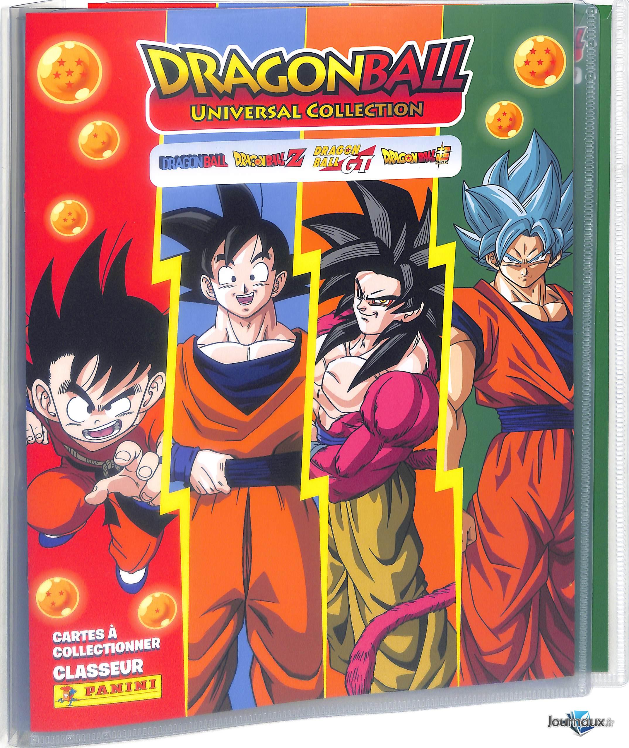 Panini Classeur + Cartes Dragonball pack n° 1 2021-12-16