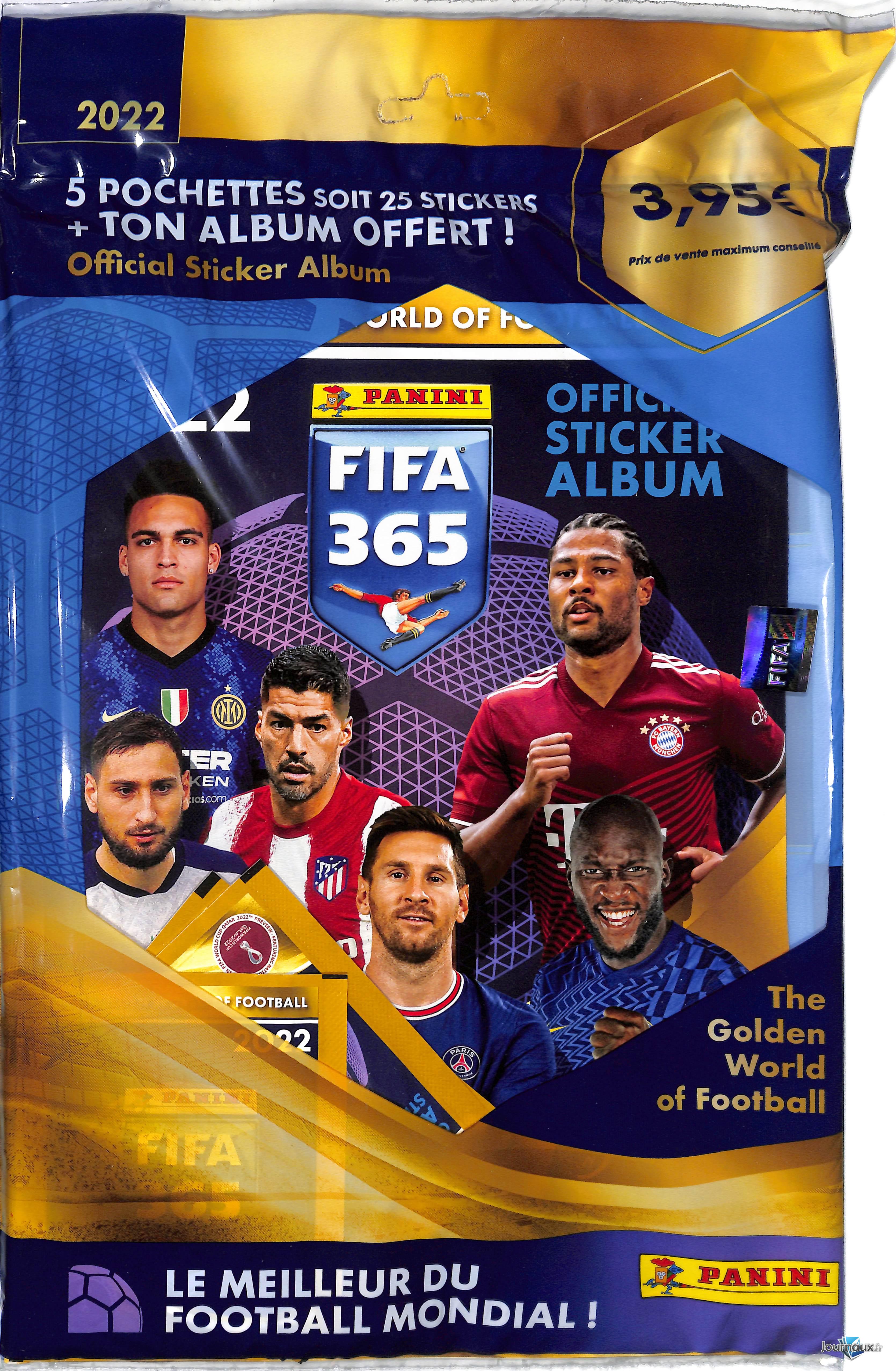 Album Panini Fifa 365 2022 n° 1 2021-10-19