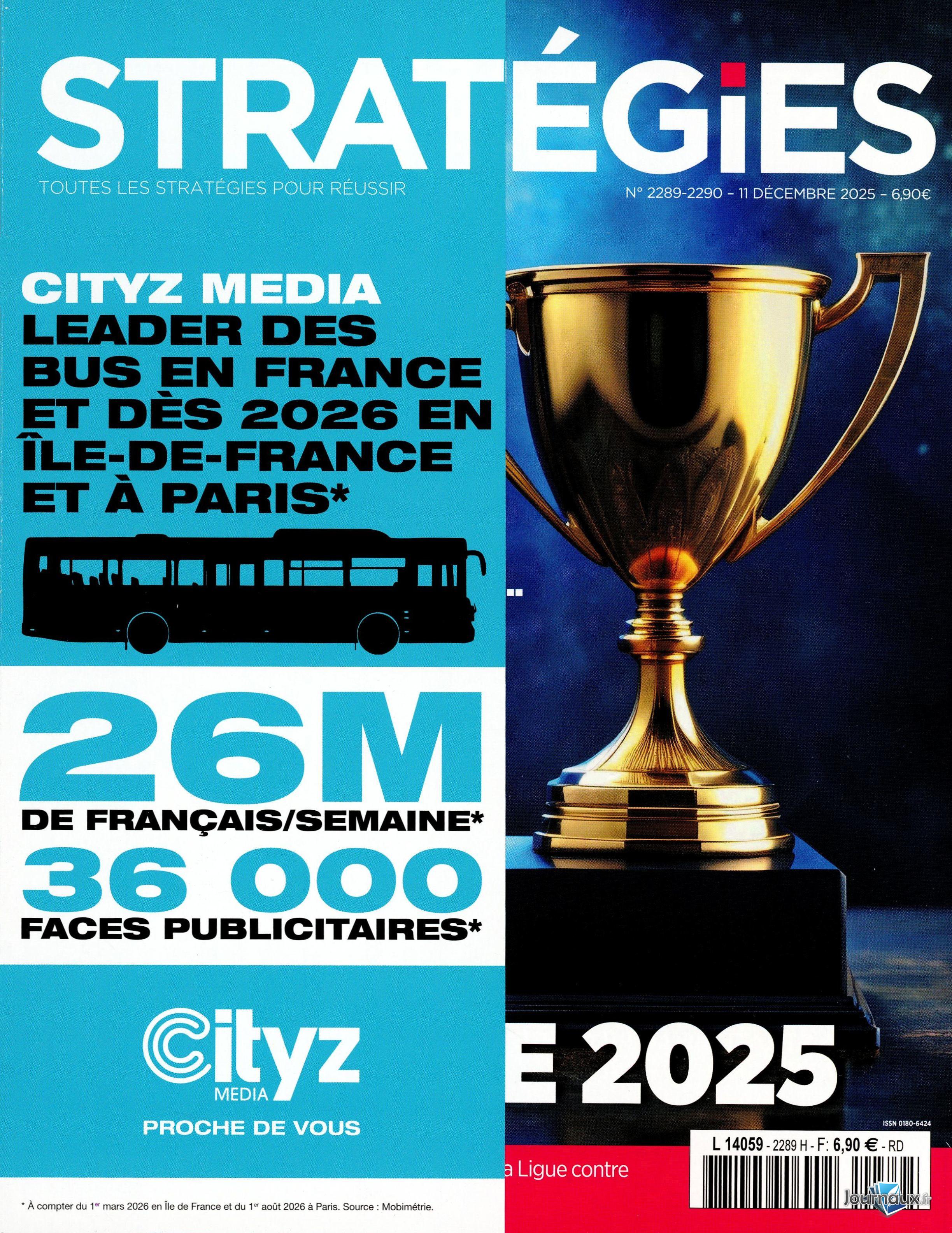 Stratégies n° 2289 2025-12-13