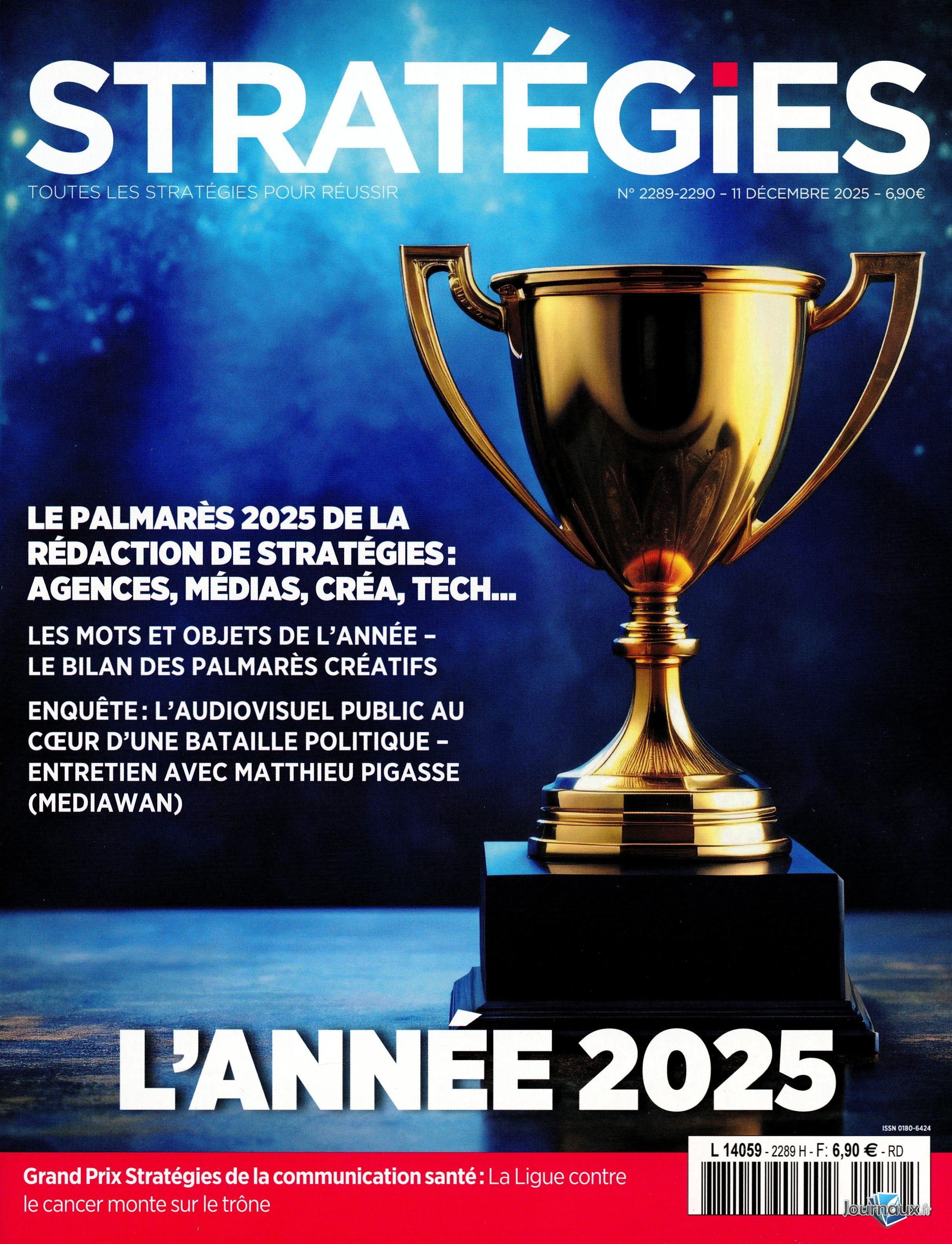 Stratégies n° 2289 2025-12-13