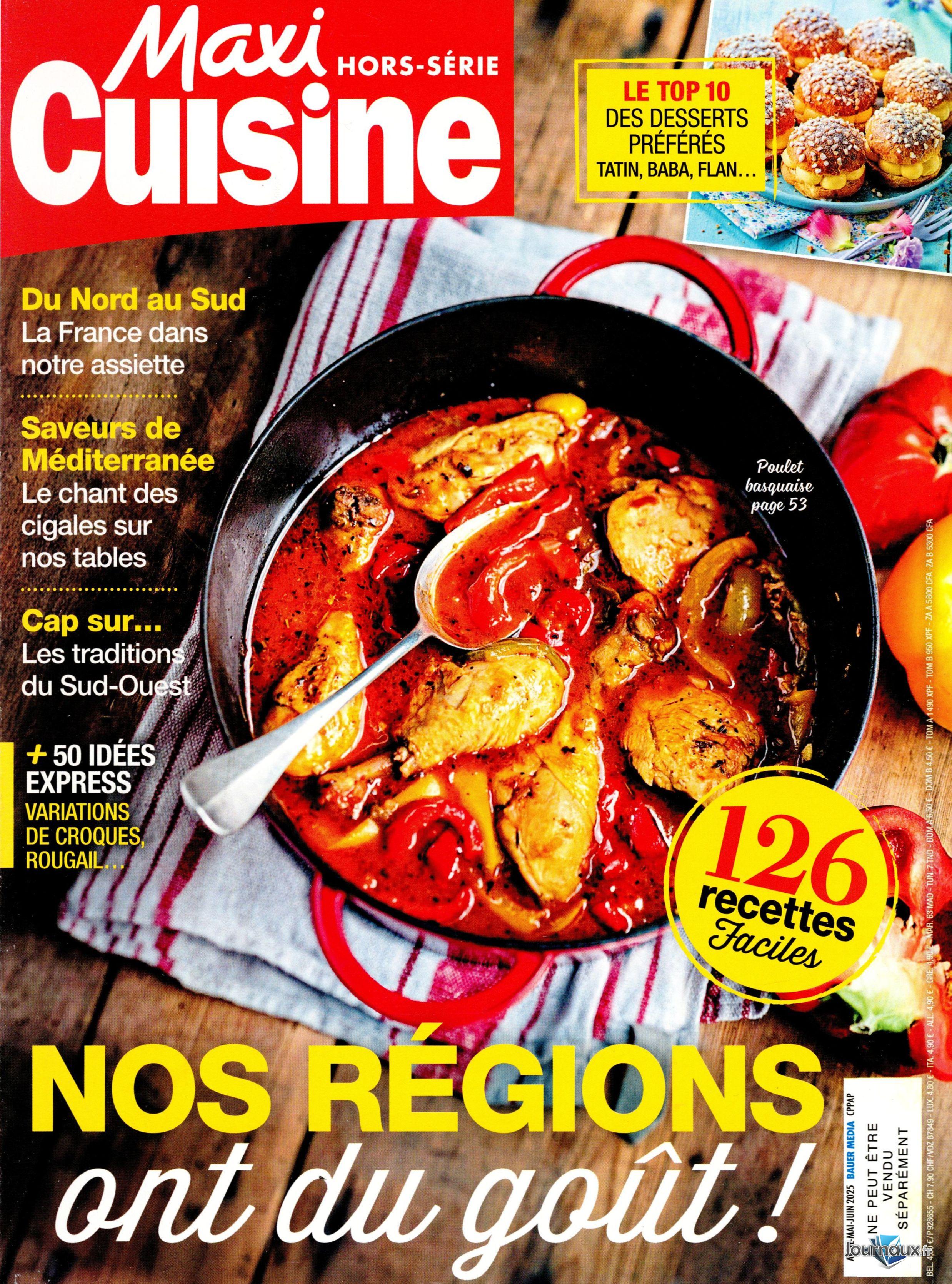 Maxi Cuisine + Maxi Cuisine Hors-Série n° 180 2025-05-07