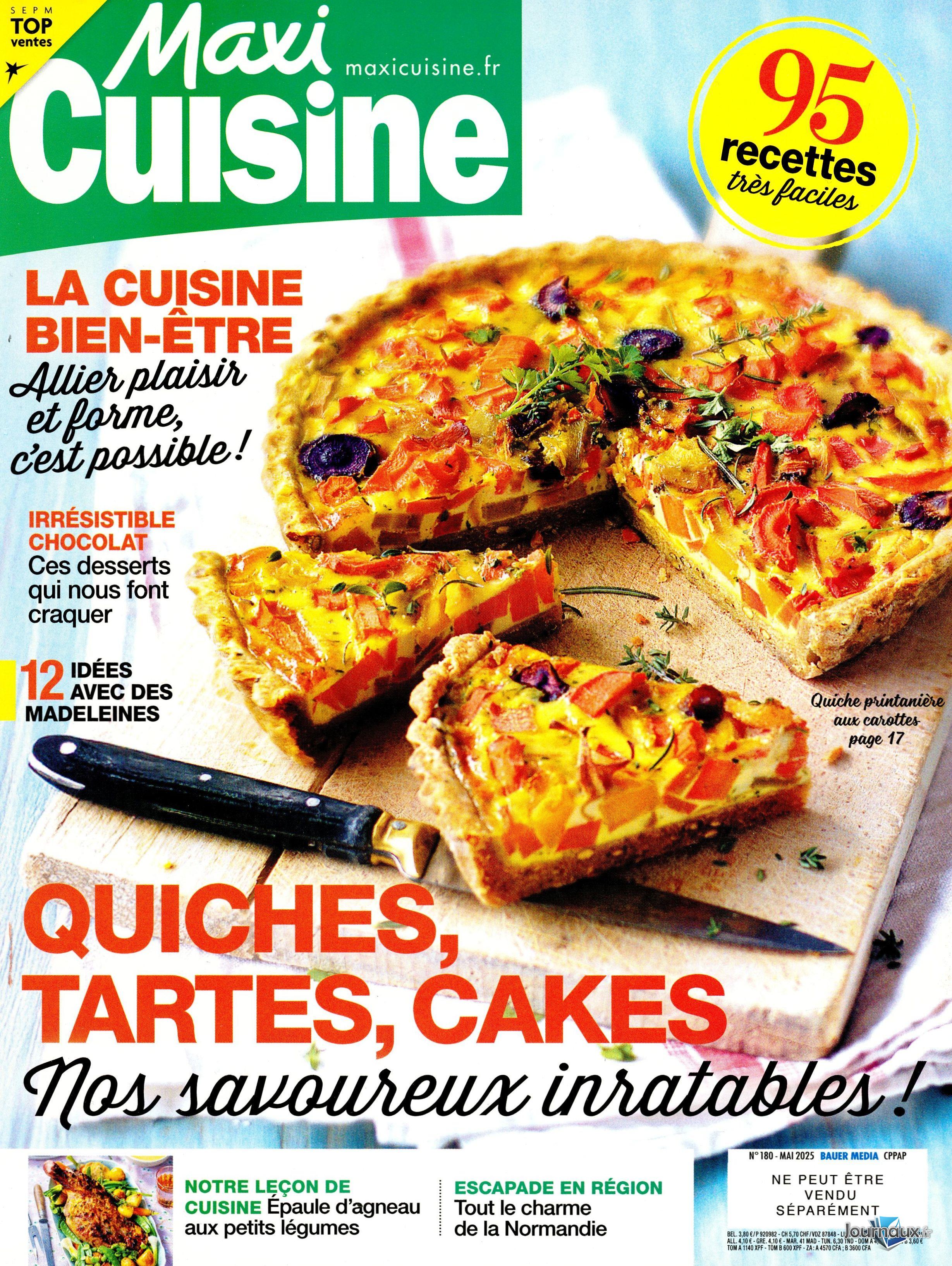 Maxi Cuisine + Maxi Cuisine Hors-Série n° 180 2025-05-07