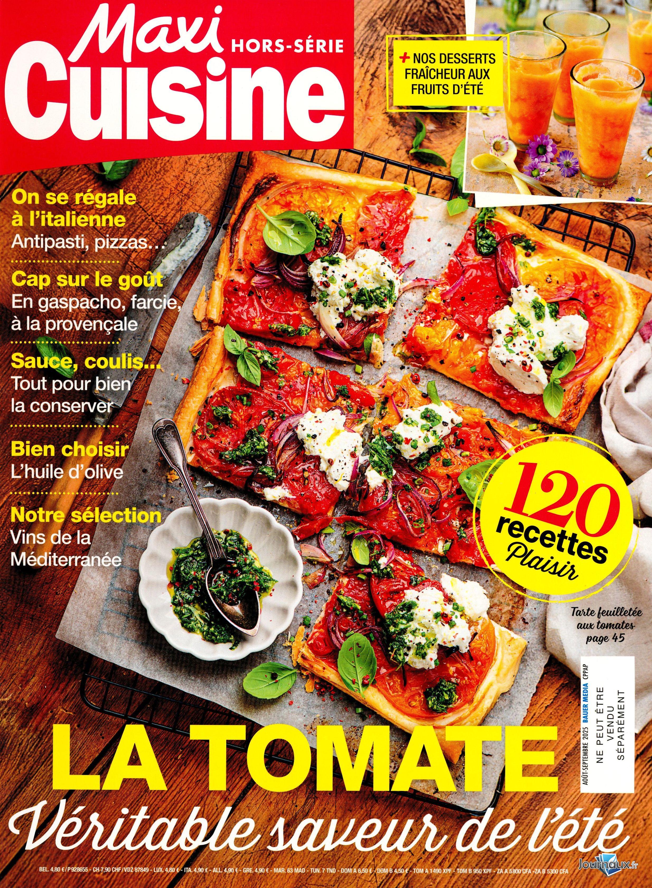 Maxi Cuisine + Maxi Cuisine Hors-Série n° 182 2025-07-28
