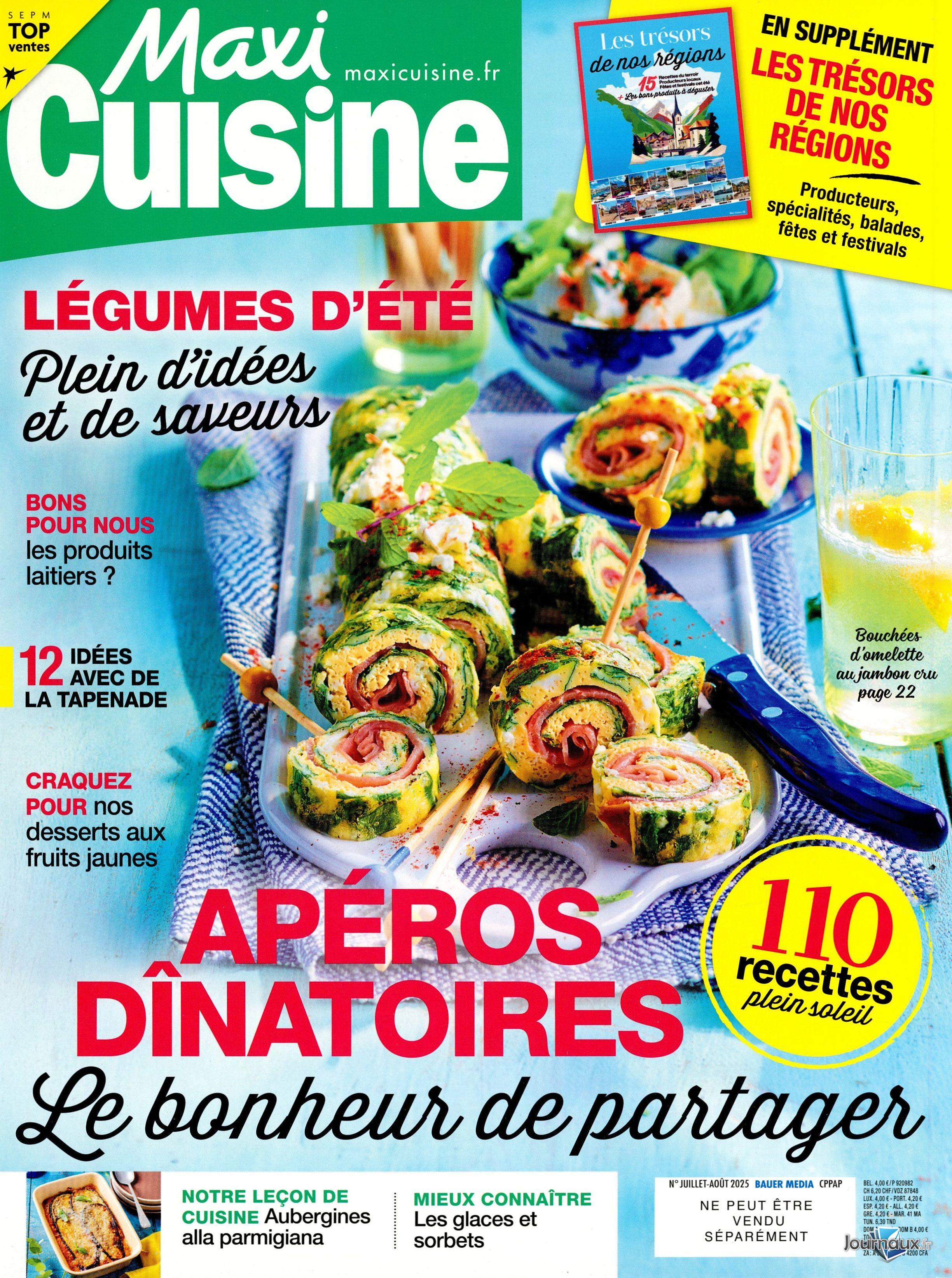 Maxi Cuisine + Maxi Cuisine Hors-Série n° 182 2025-07-28