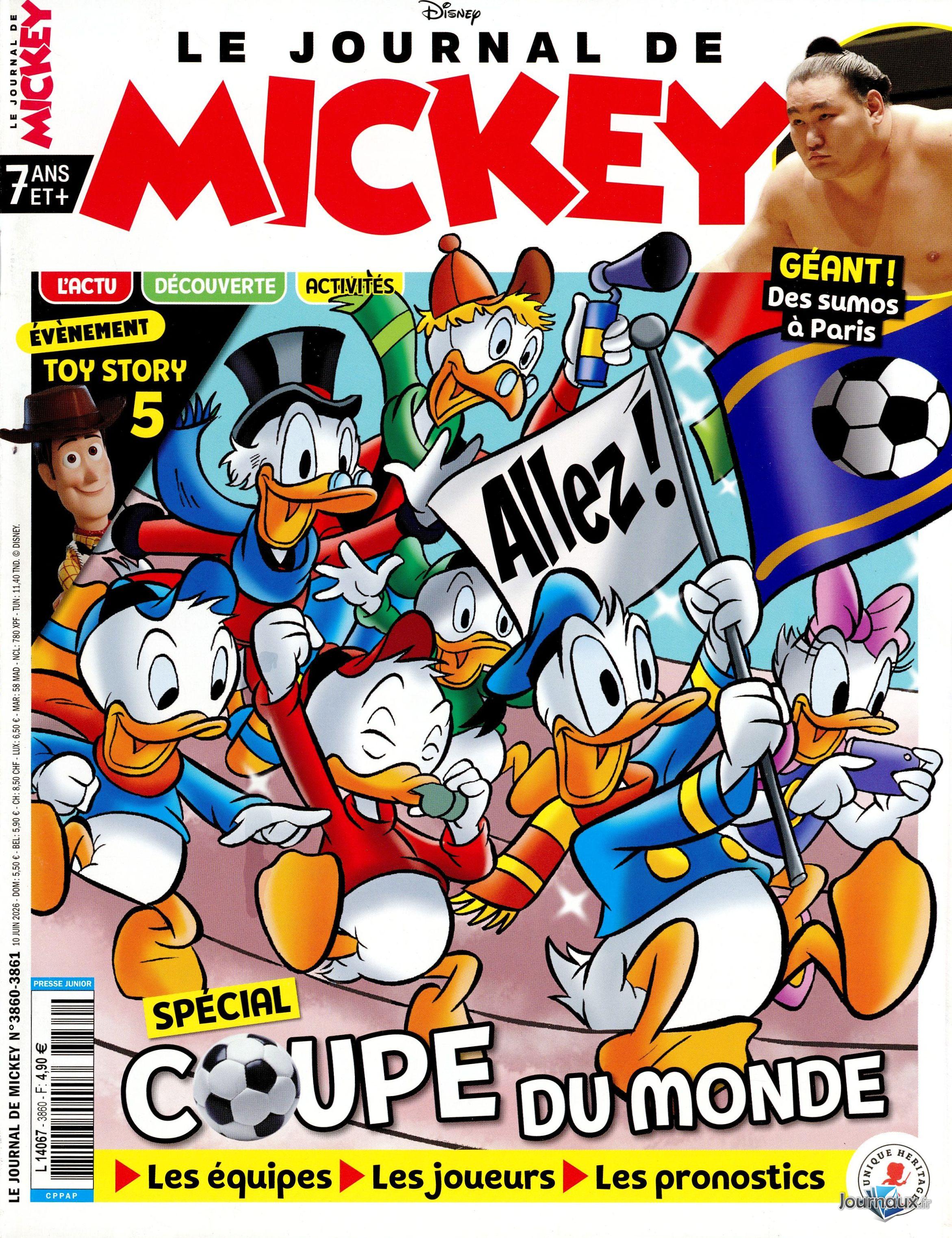 Le Journal de Mickey n° 3860 2026-06-10