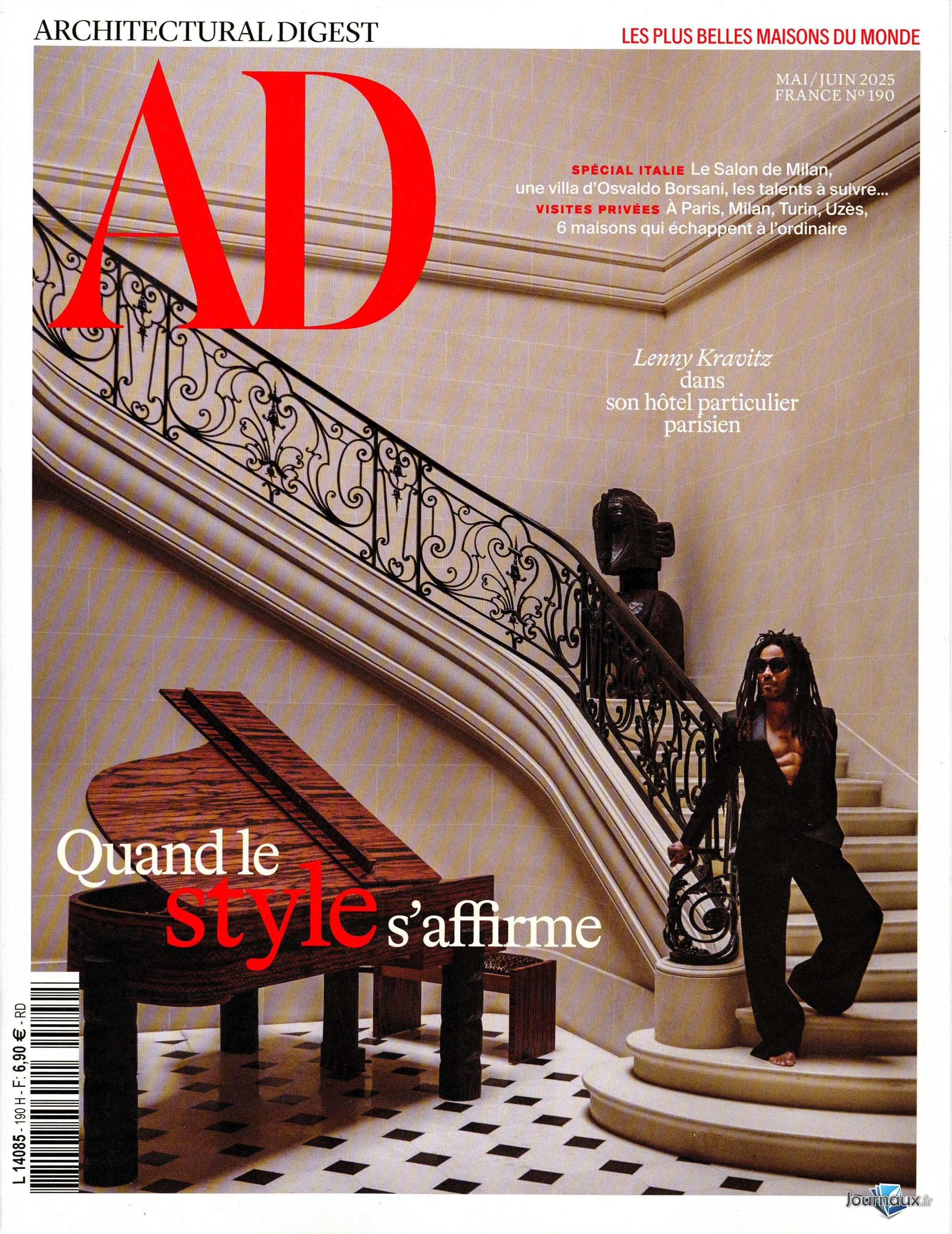 AD Architectural Digest + Vanity Fair  n° 190 2025-05-16