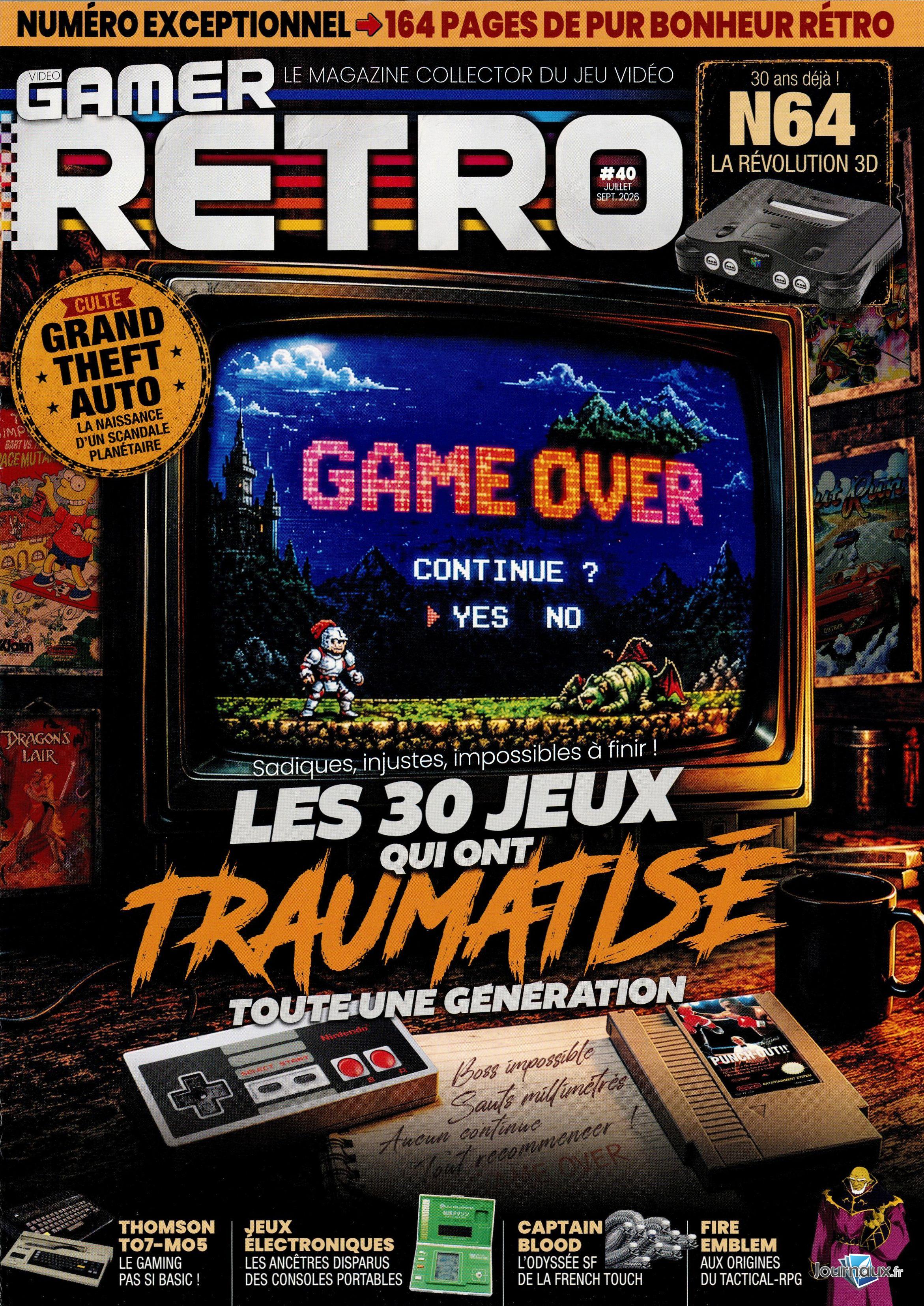 Total Jeux Video / Vidéo Gamer Rétro n° 40 2026-07-01