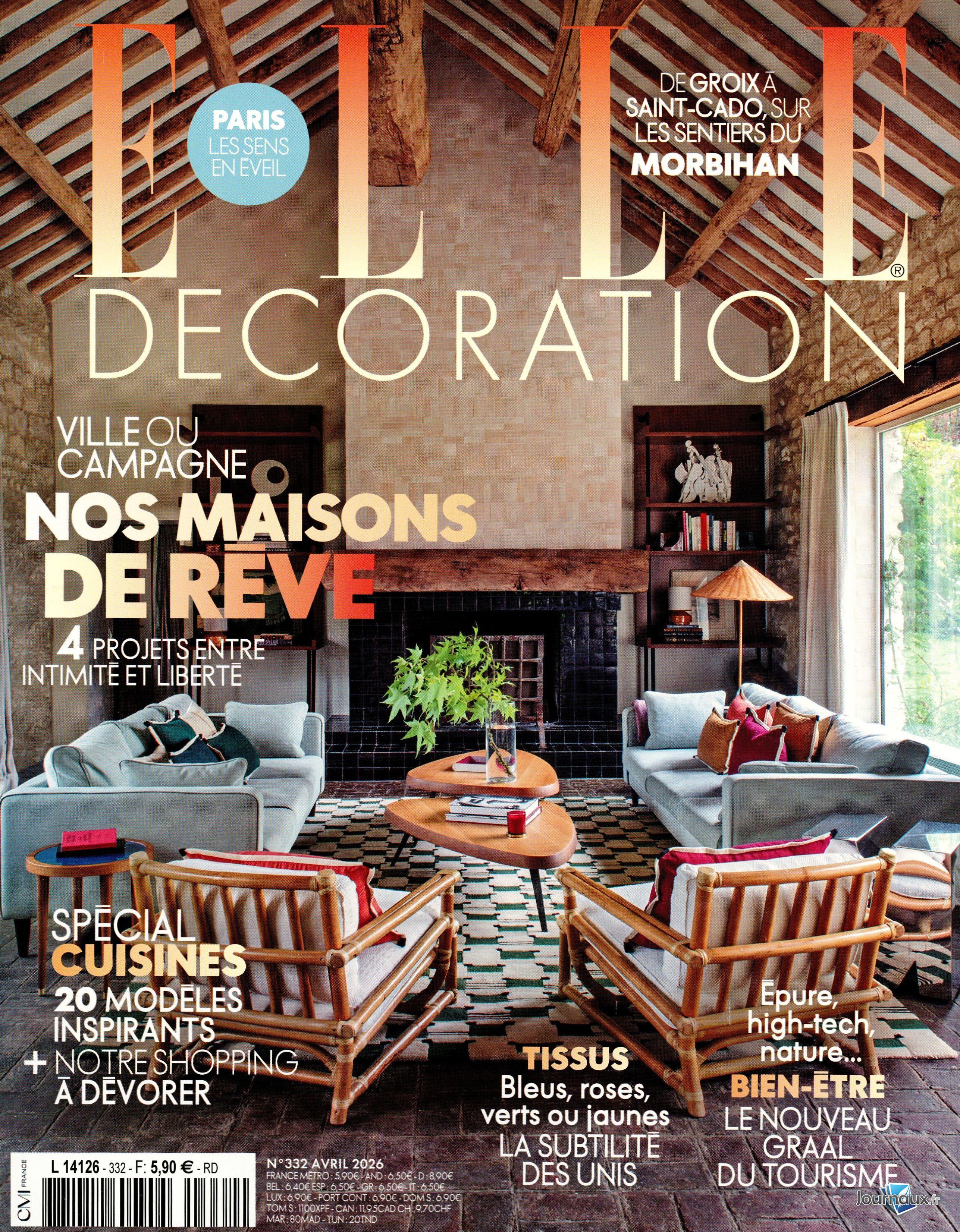 Elle Décoration n° 332 2026-03-12
