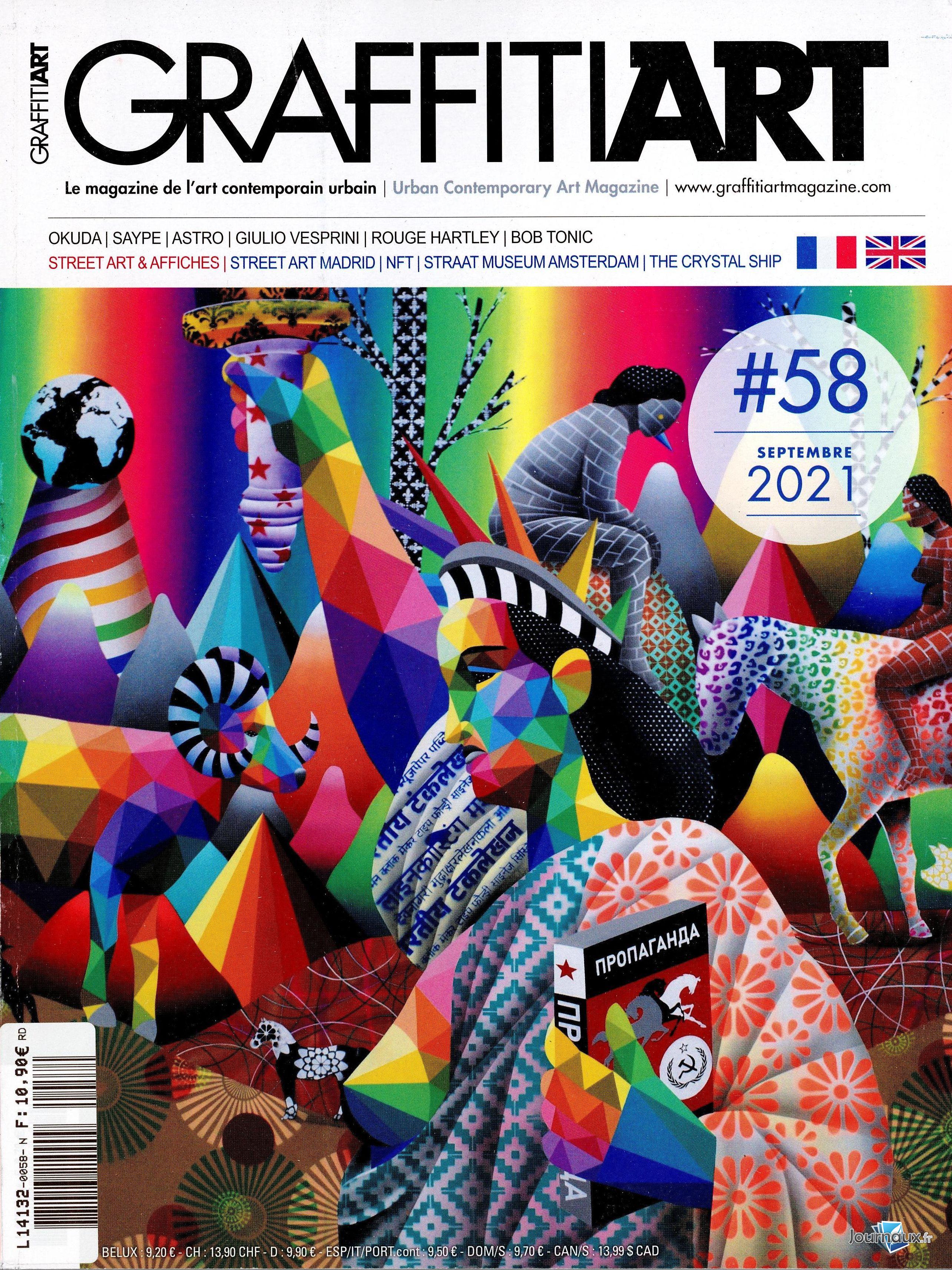 Graffiti Art +ArtisNotFlat n° 58 2021-09-15