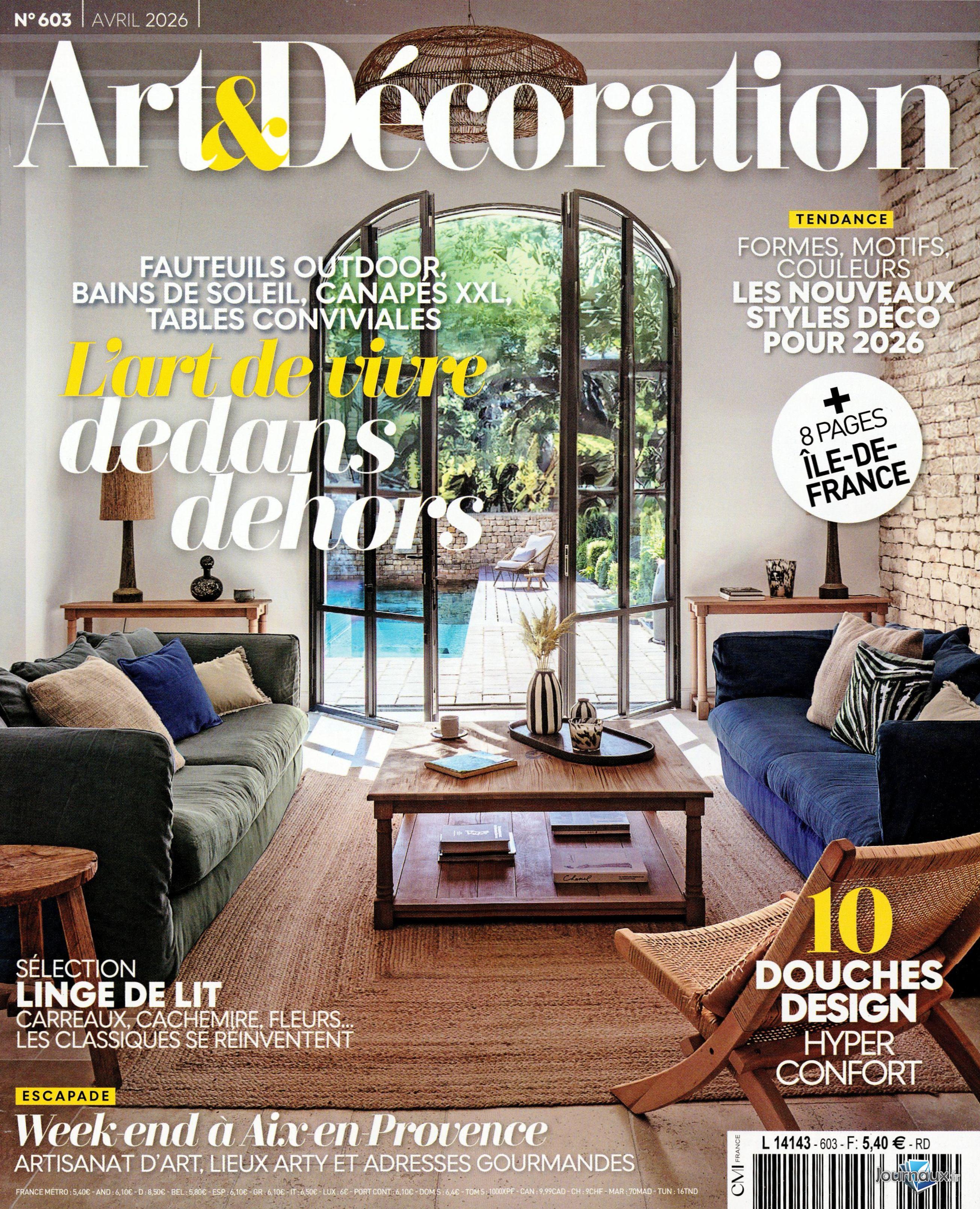 Art & Décoration  n° 603 2026-04-09