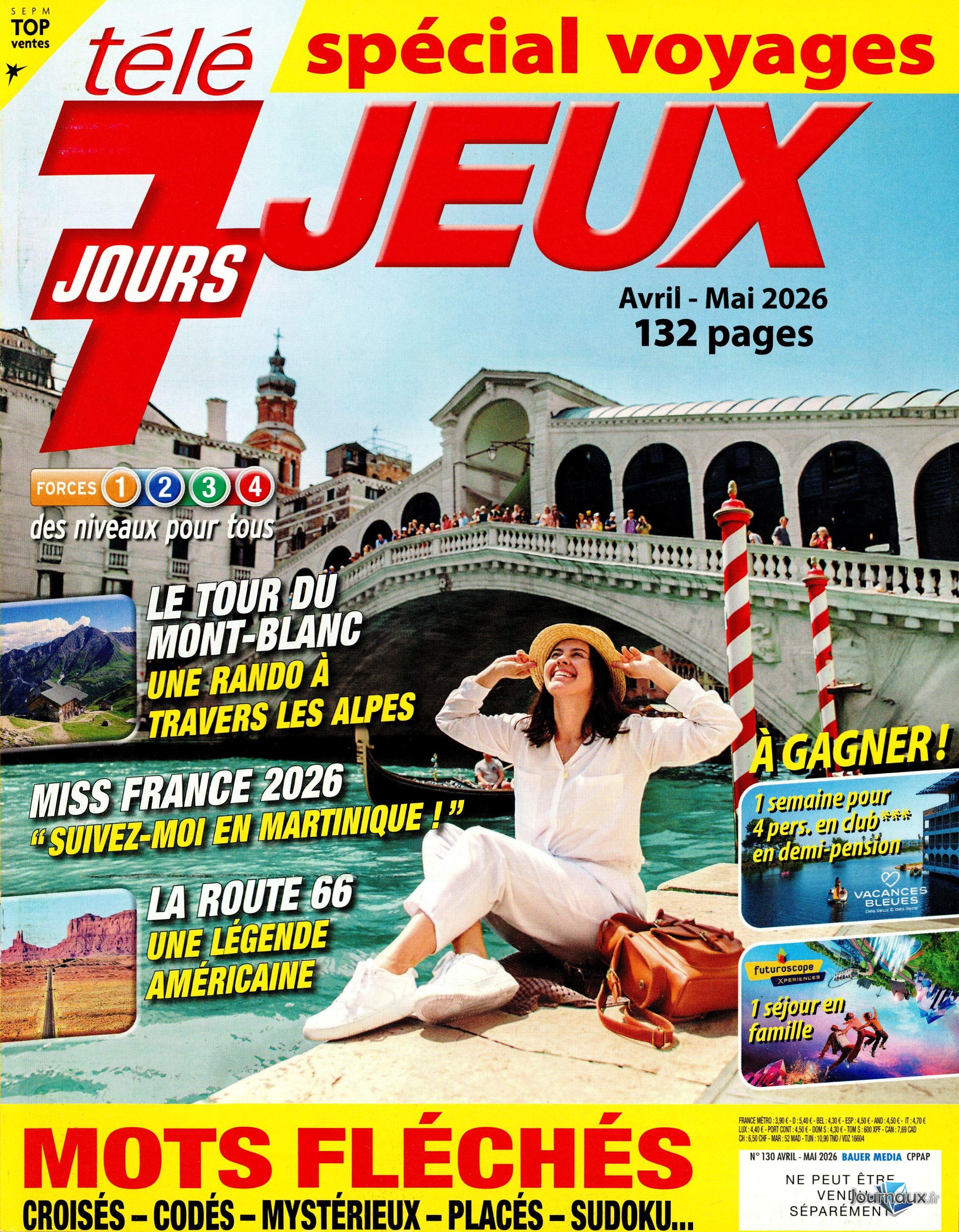 Télé 7 Jeux Inédits + Télé 7 jours Jeux n° 534 2026-04-24