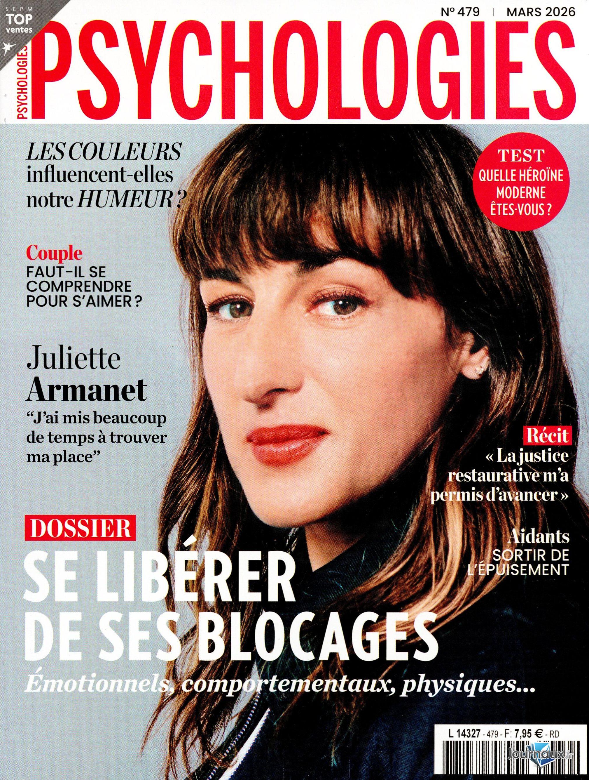 Psychologies Magazine + le Hors- Série n° 479 2026-02-11