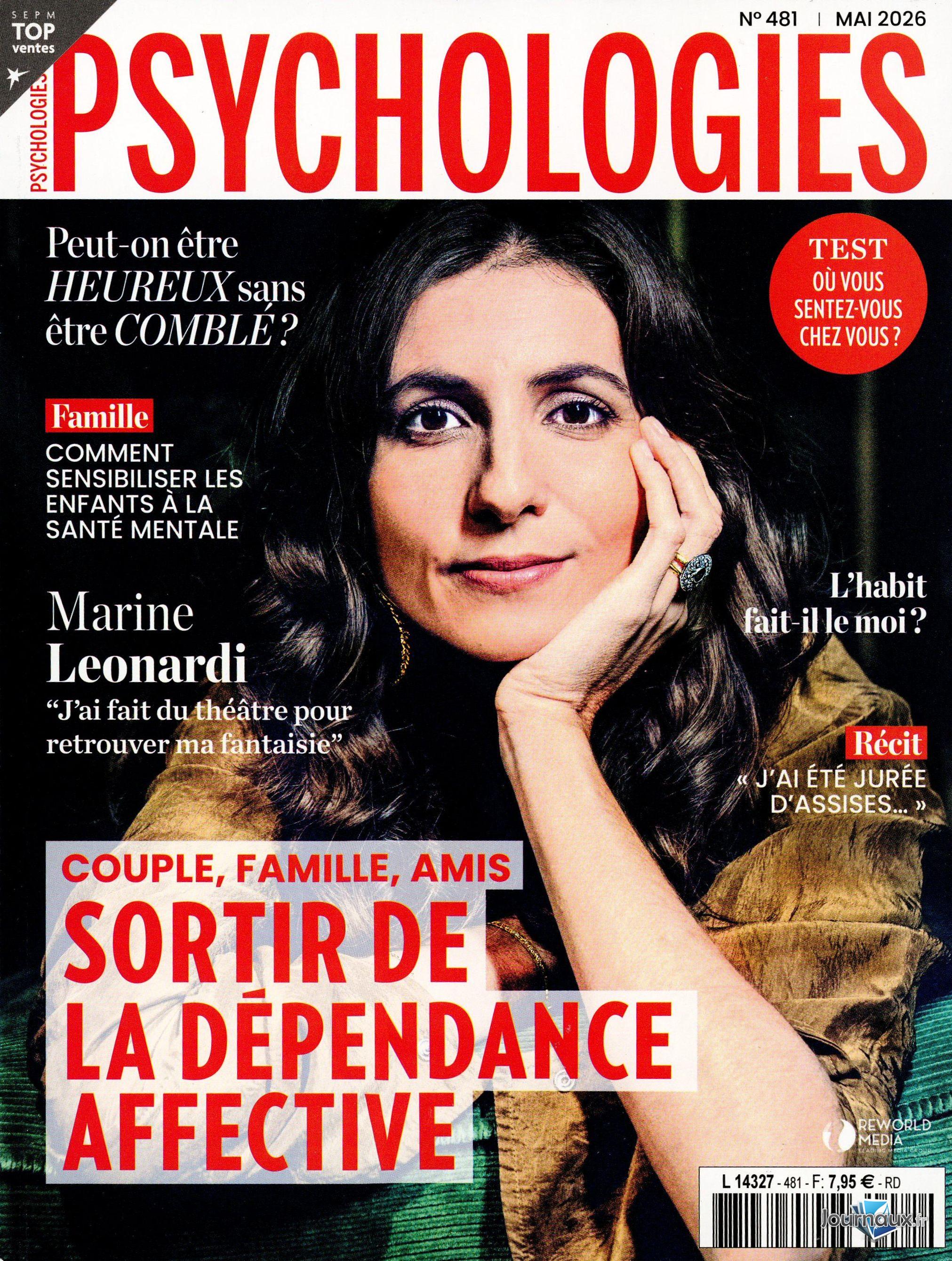 Psychologies Magazine + Hors- Série n° 481 2026-04-15