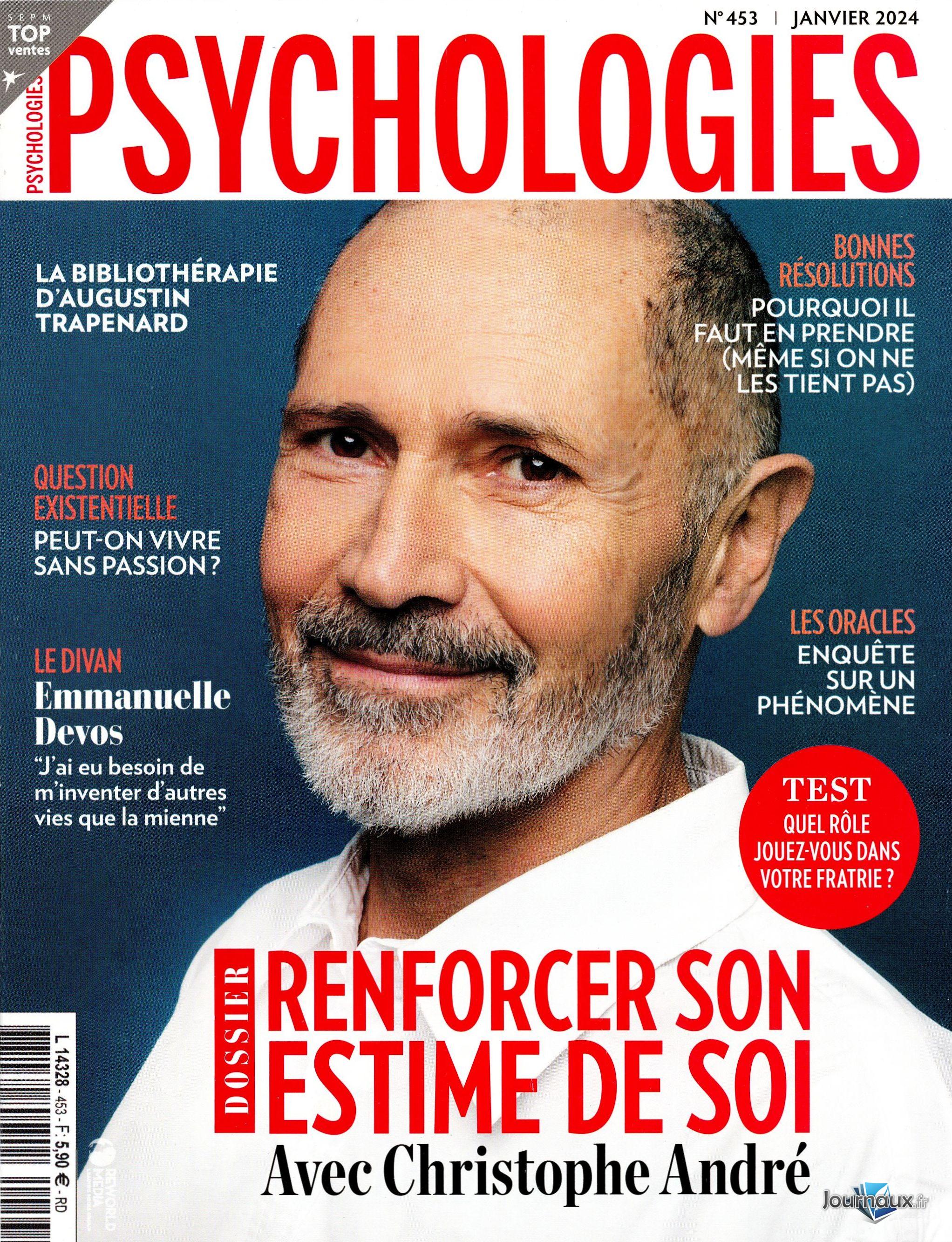 Psychologies Magazine + Hors-Série n° 453 2023-12-20
