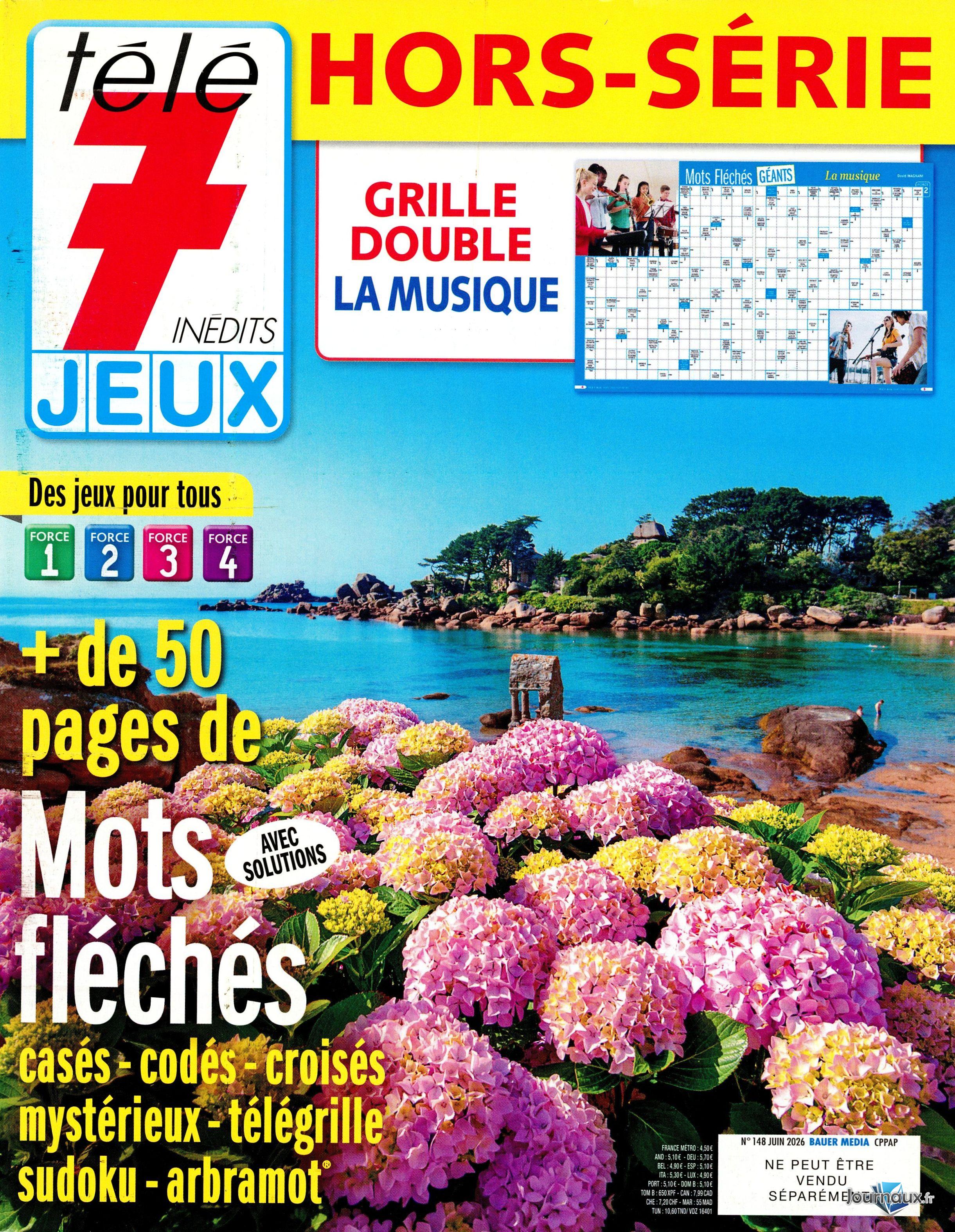 Télé 7 Jours Jeux + Télé Jeux Hors-série n° 131 2026-06-30