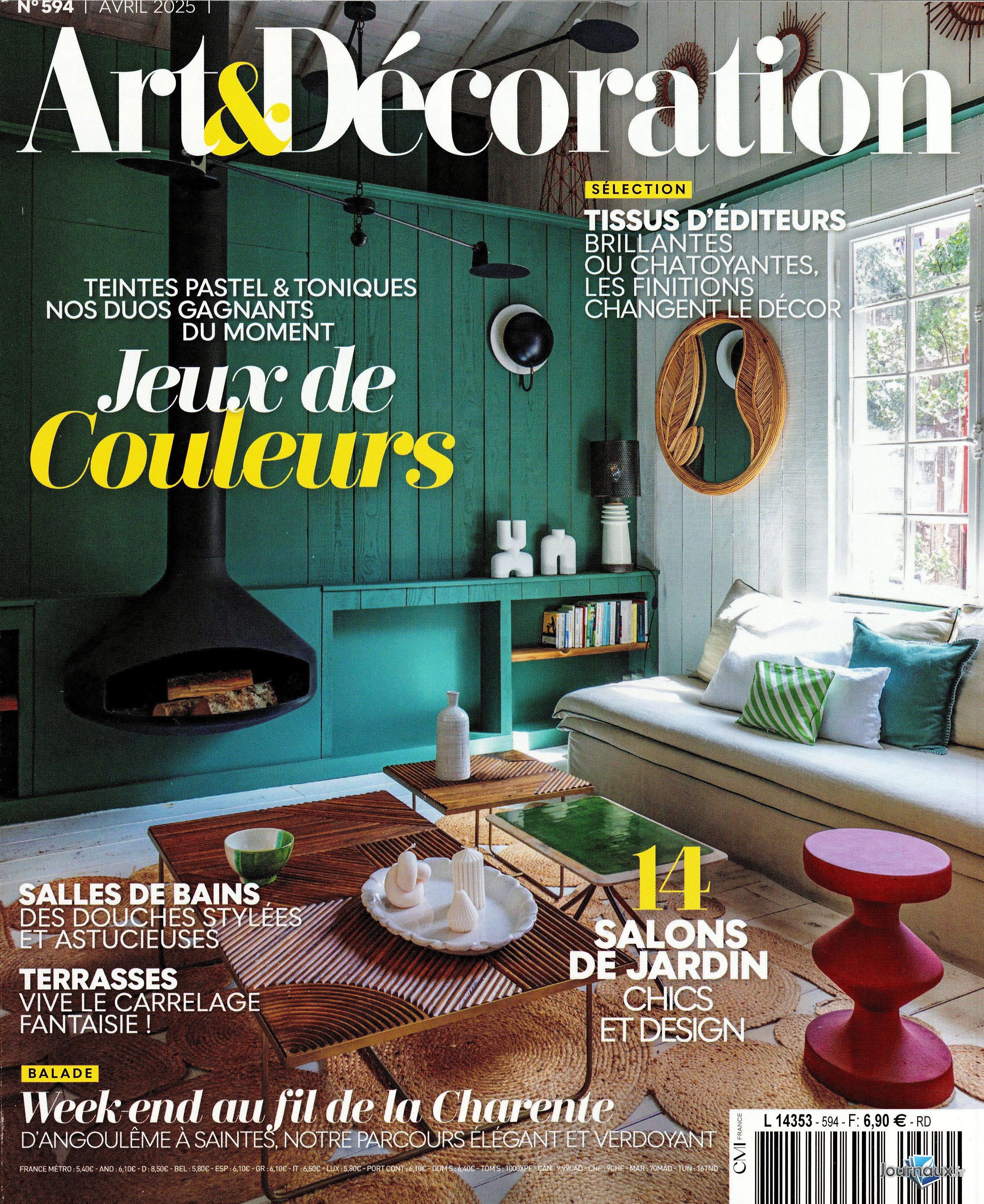 Art & Décoration + Elle Décoration n° 594 2025-04-24