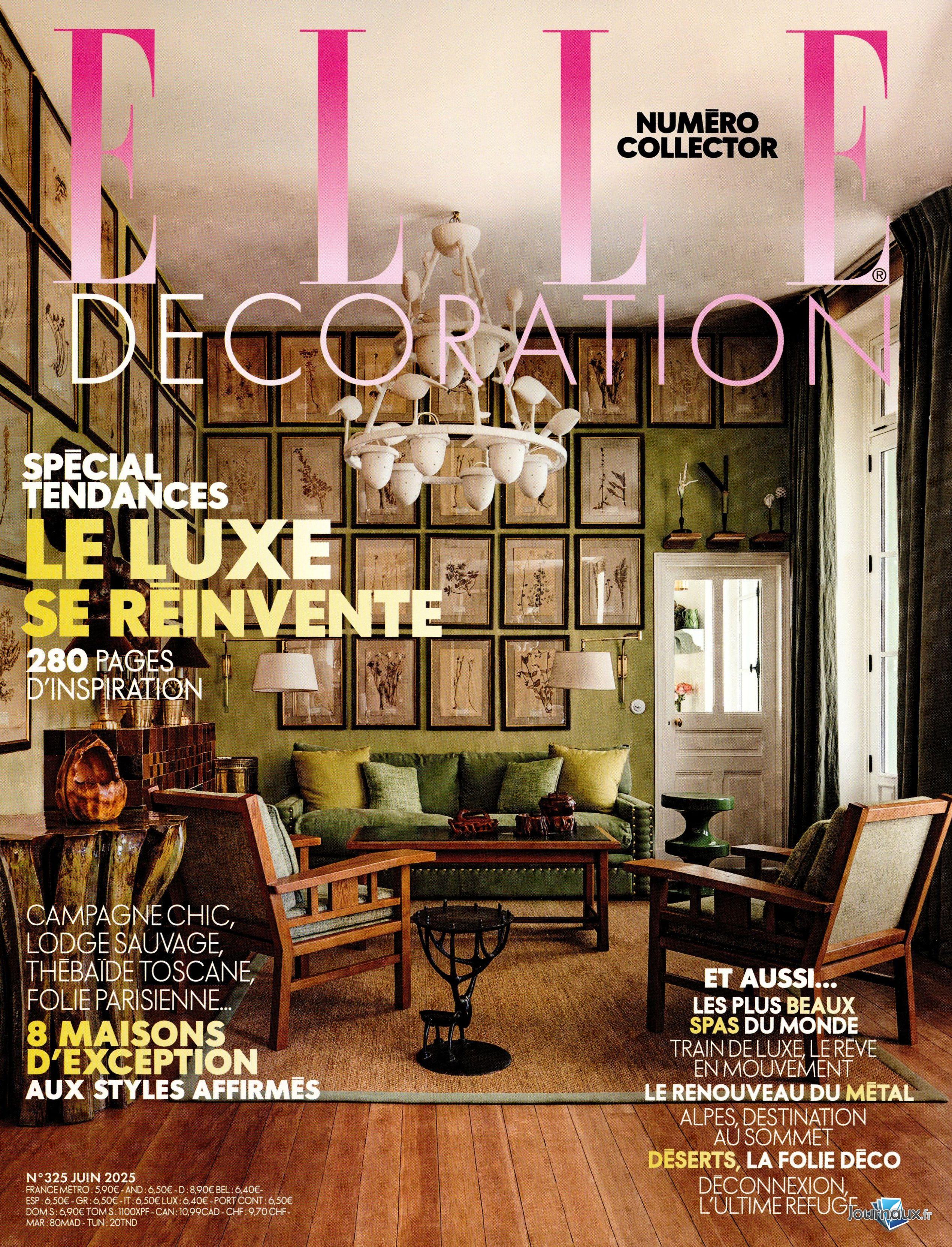 Art & Décoration + Elle Décoration n° 595 2025-05-28