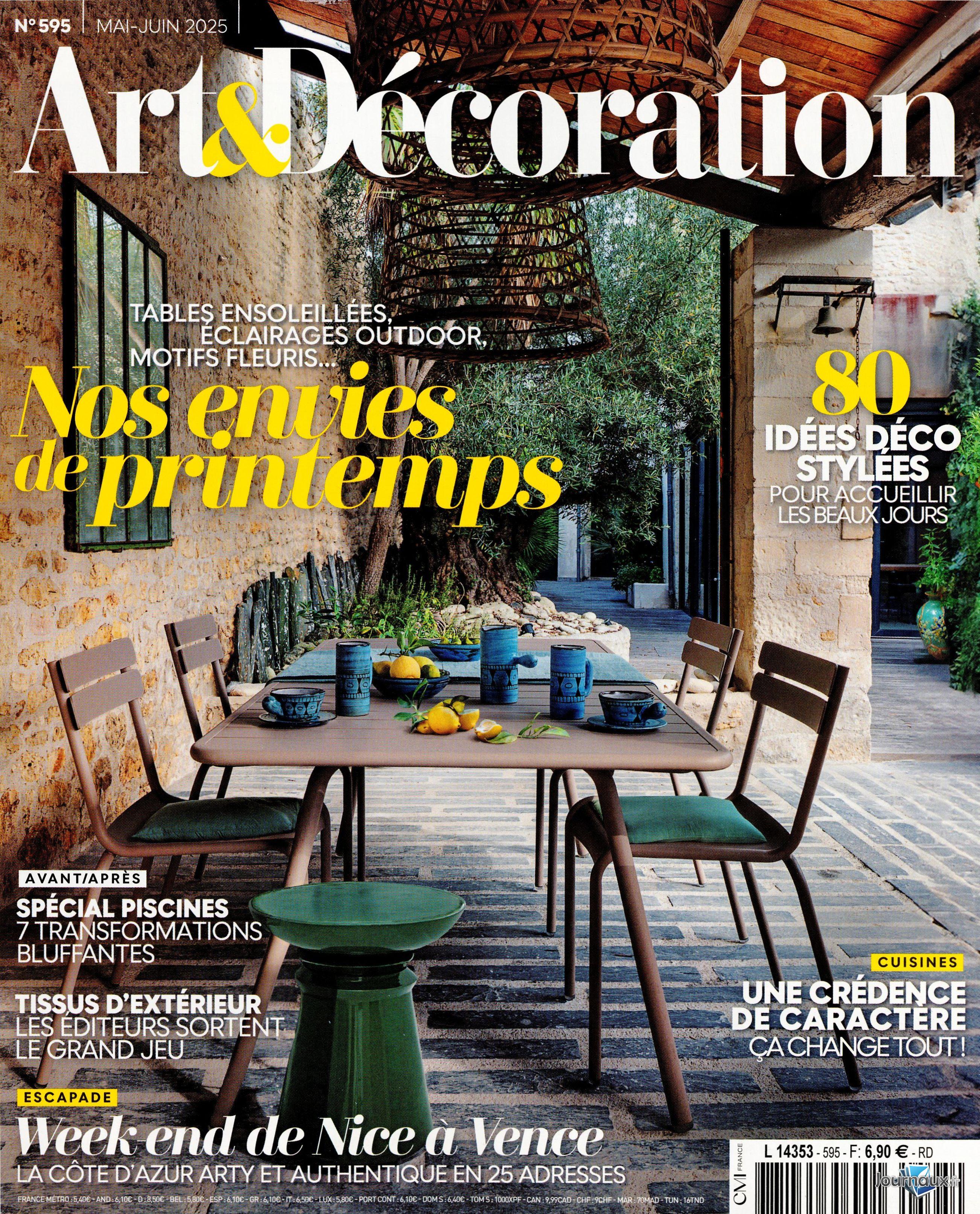 Art & Décoration + Elle Décoration n° 595 2025-05-28