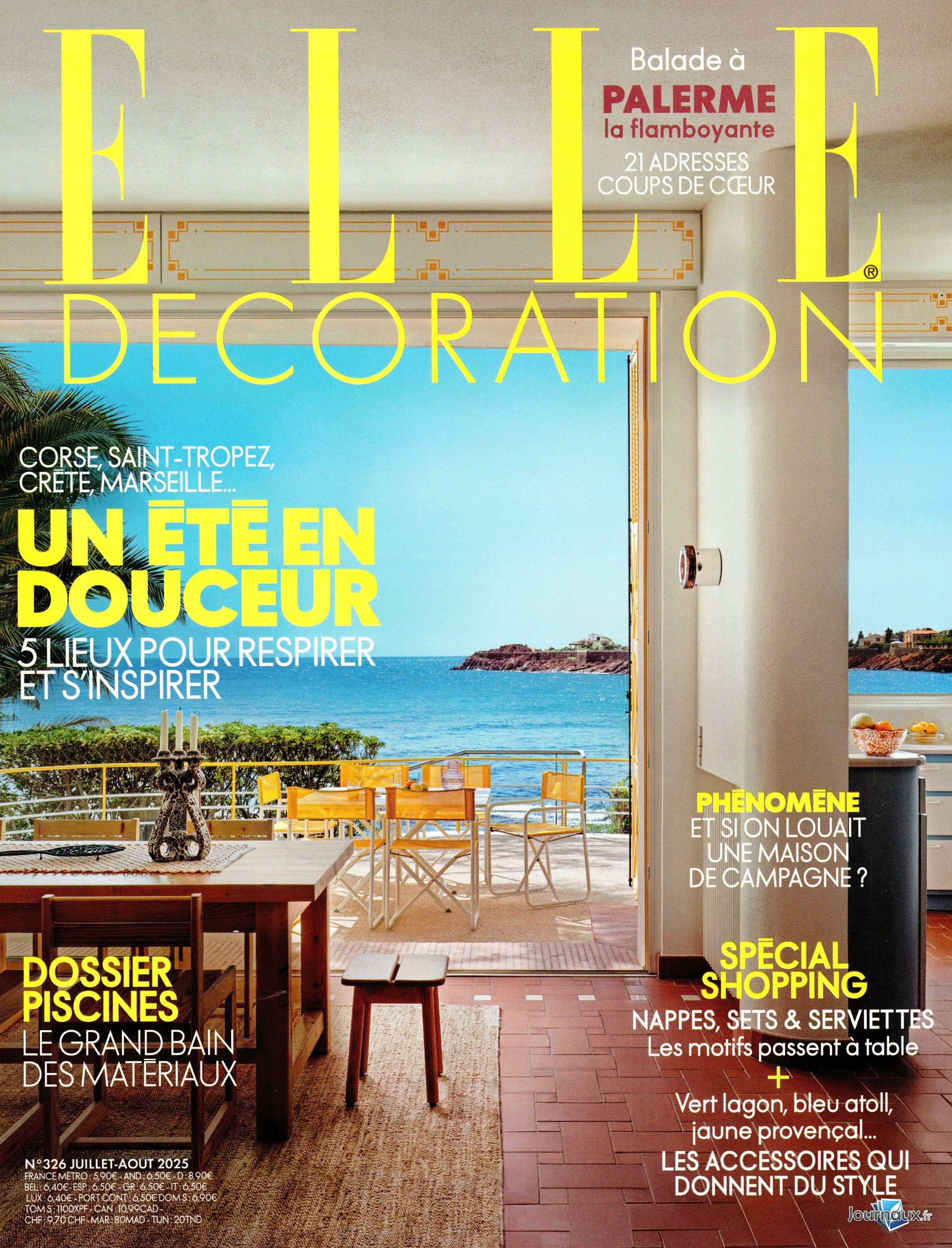 Art & Décoration + Elle Décoration n° 596 2025-07-04
