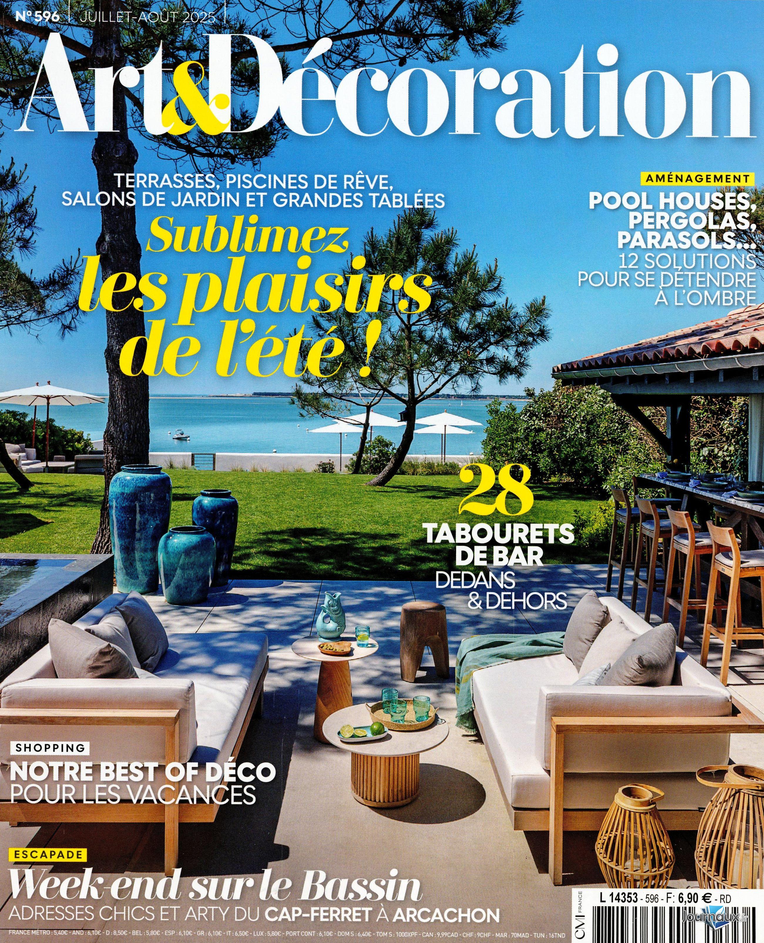 Art & Décoration + Elle Décoration n° 596 2025-07-04