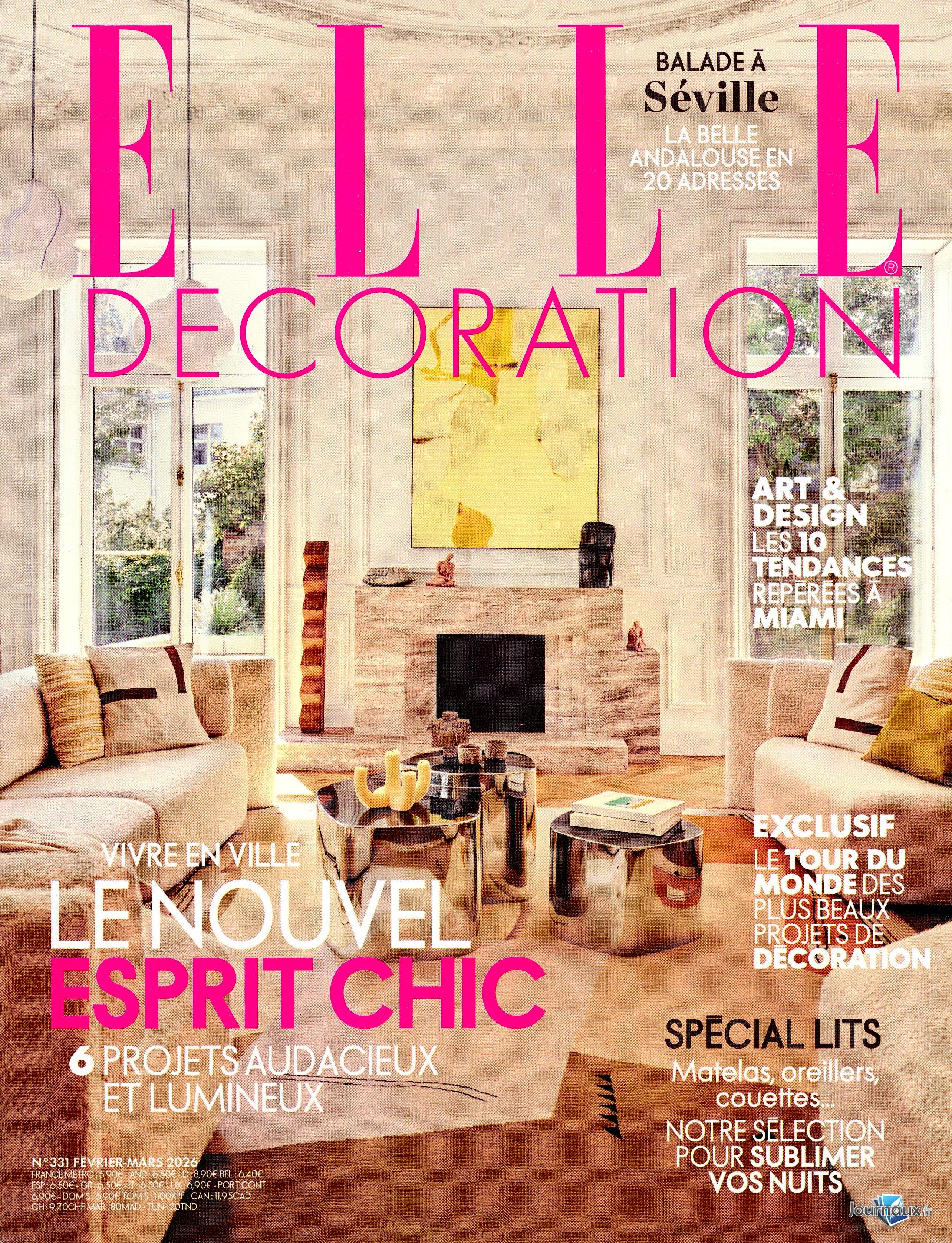 Art & Décoration + Elle Décoration n° 601 2026-01-22