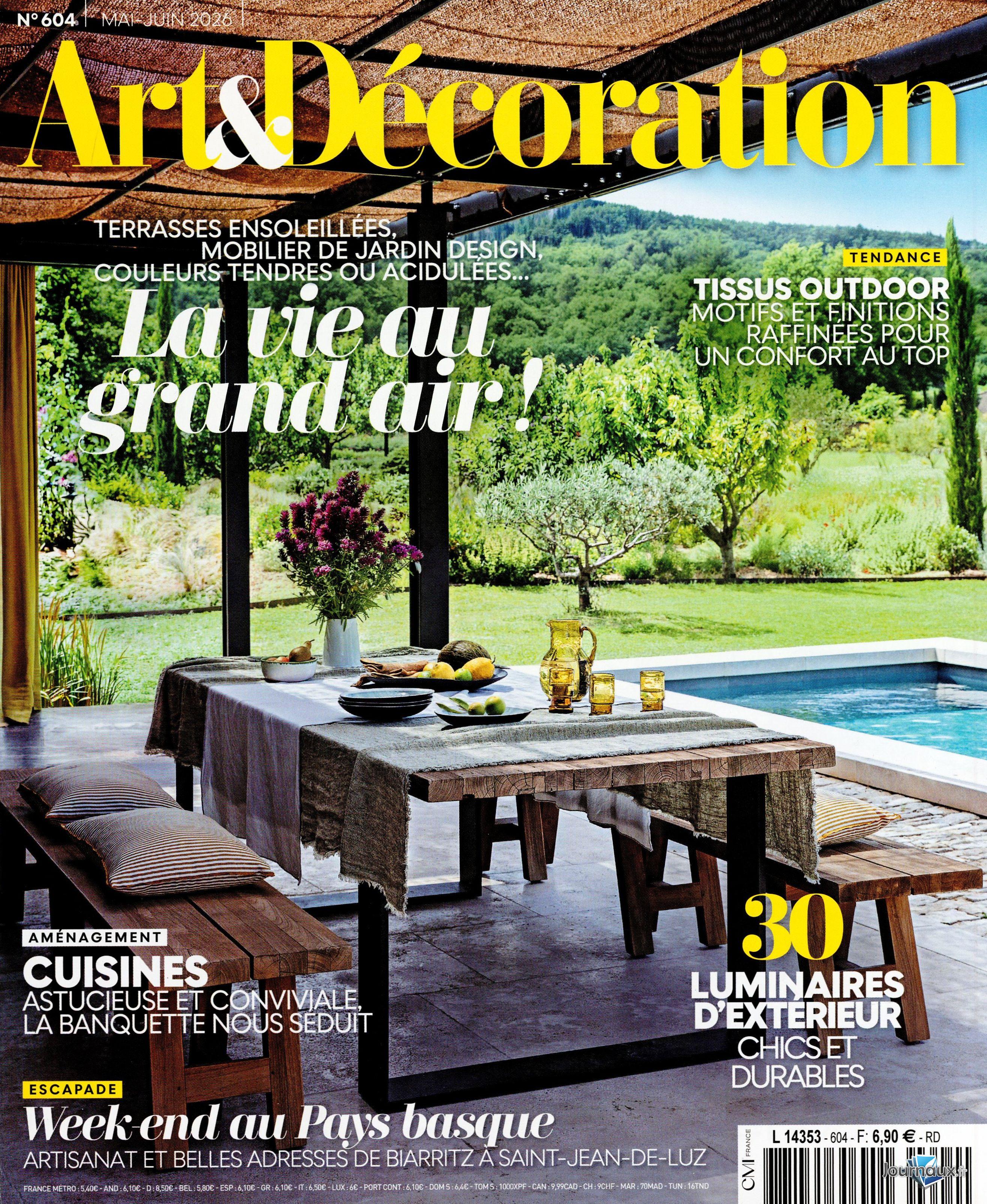 Art & Décoration + Elle Décoration n° 604 2026-05-28