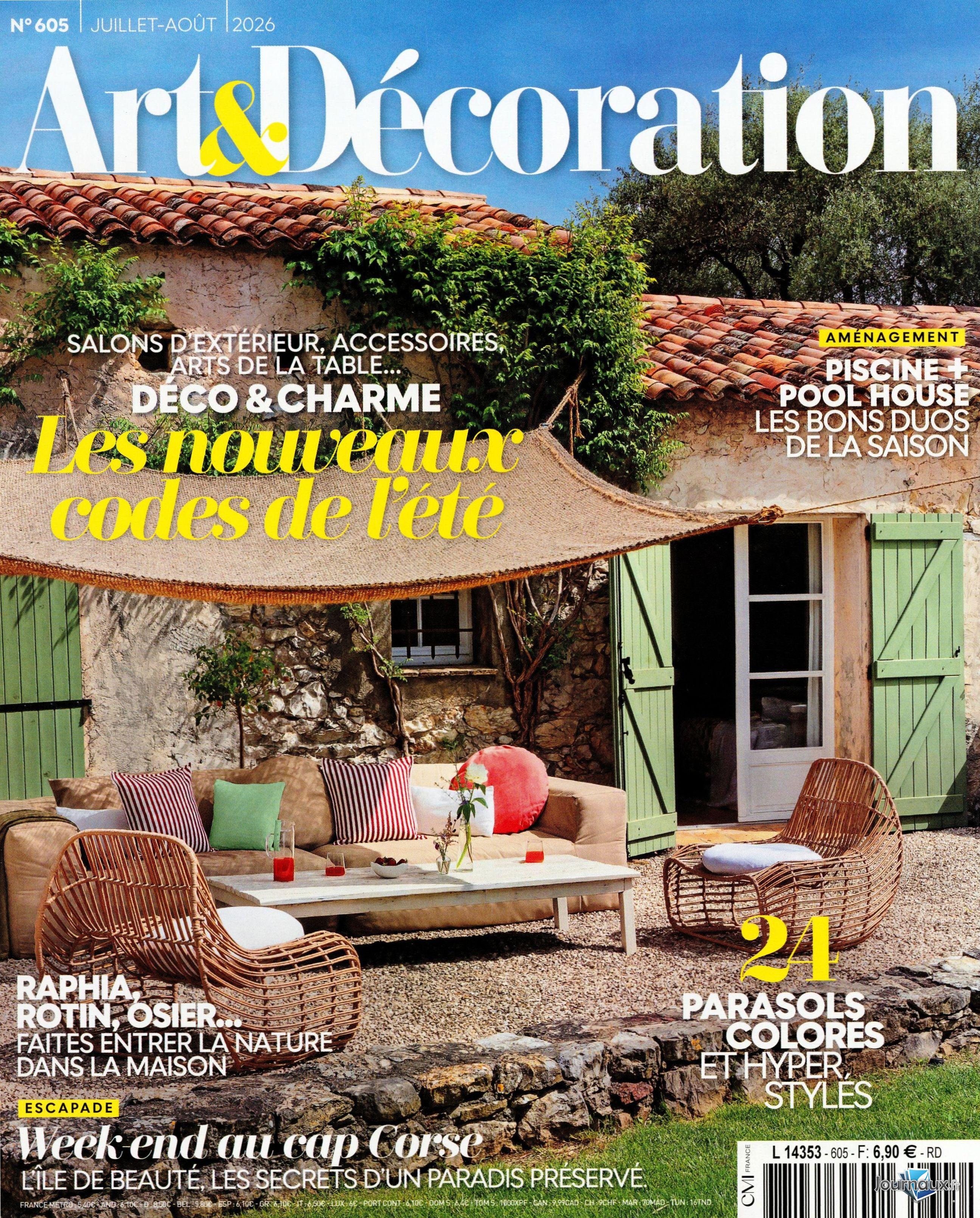 Art & Décoration + Elle Décoration n° 605 2026-07-02