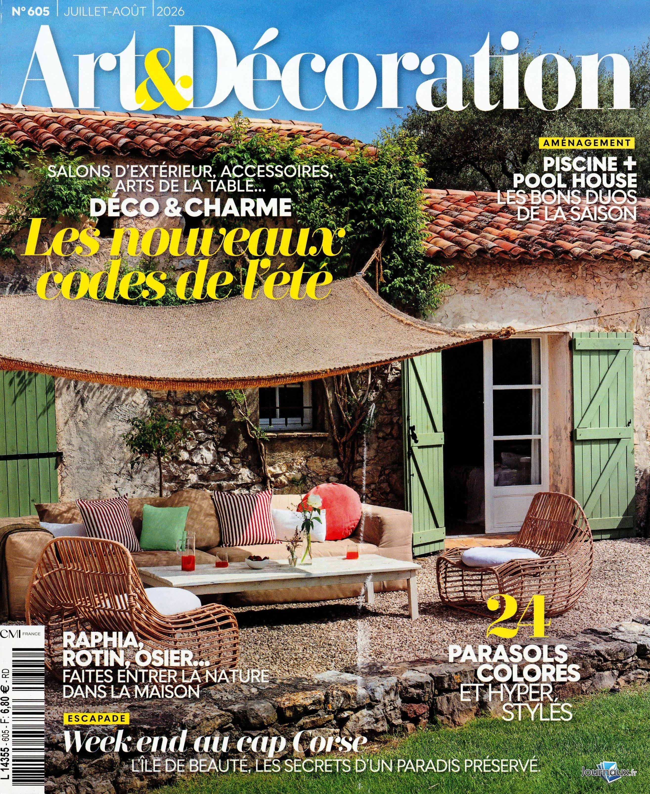 Art & Décoration + Livre n° 605 2026-06-19