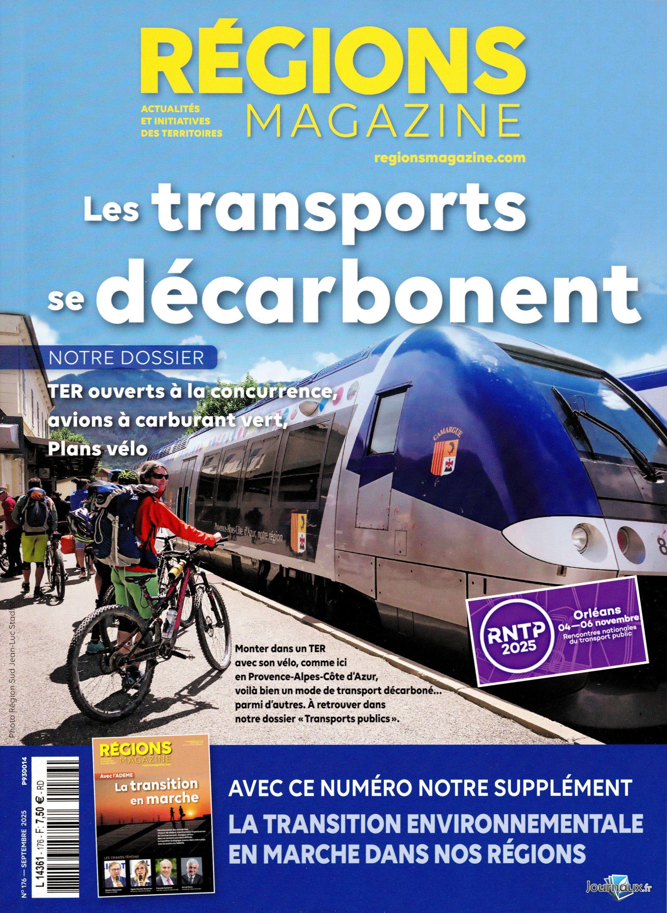Régions Magazine n° 176 2025-10-14