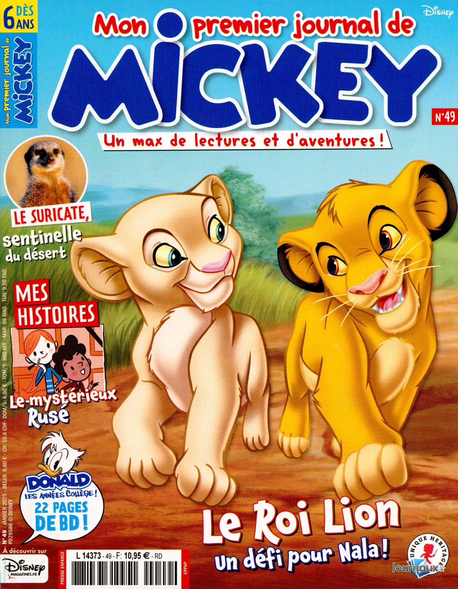 Mon Premier Journal de Mickey n° 49 2024-12-26