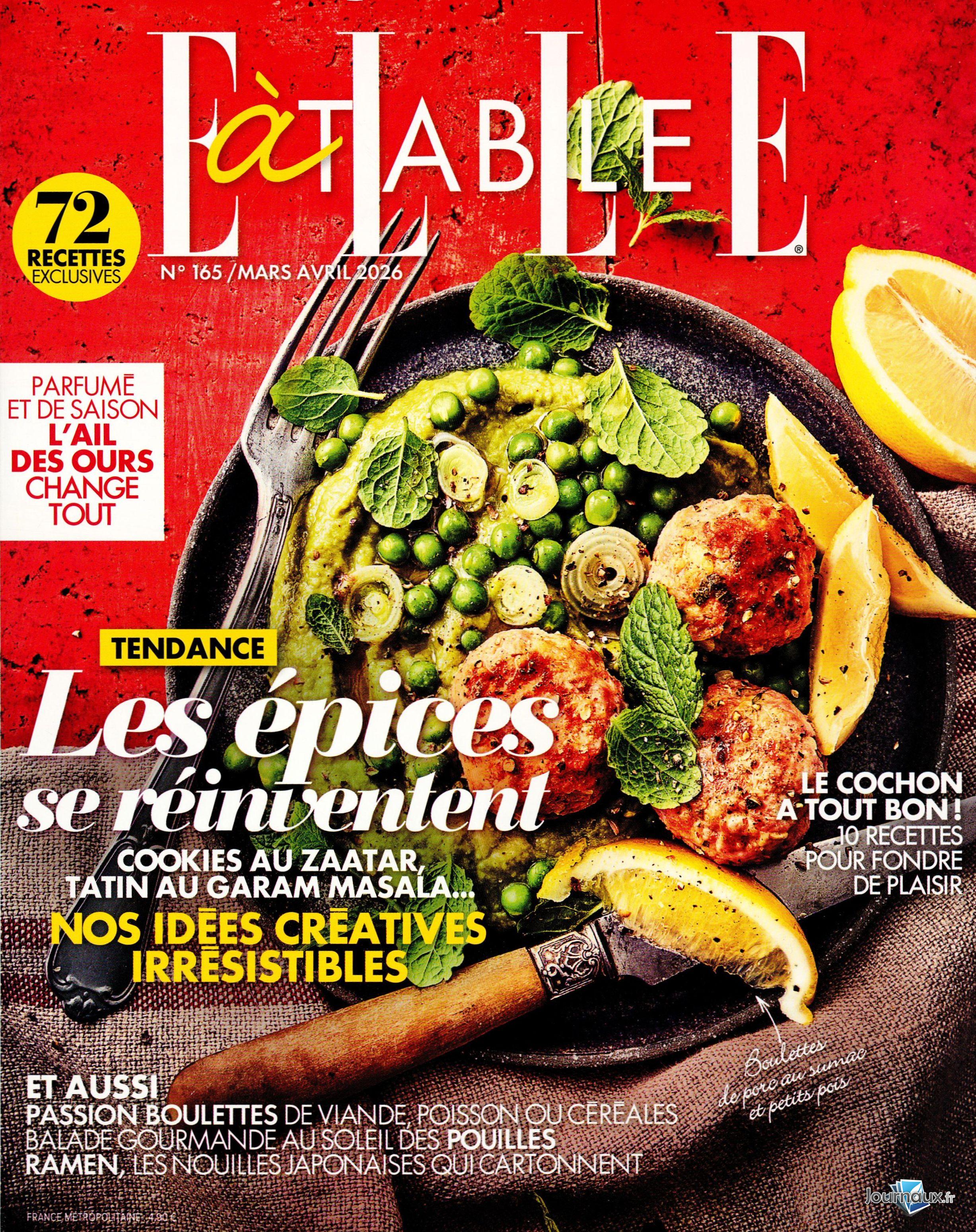 Art & Décoration + Elle à Table n° 603 2026-04-17