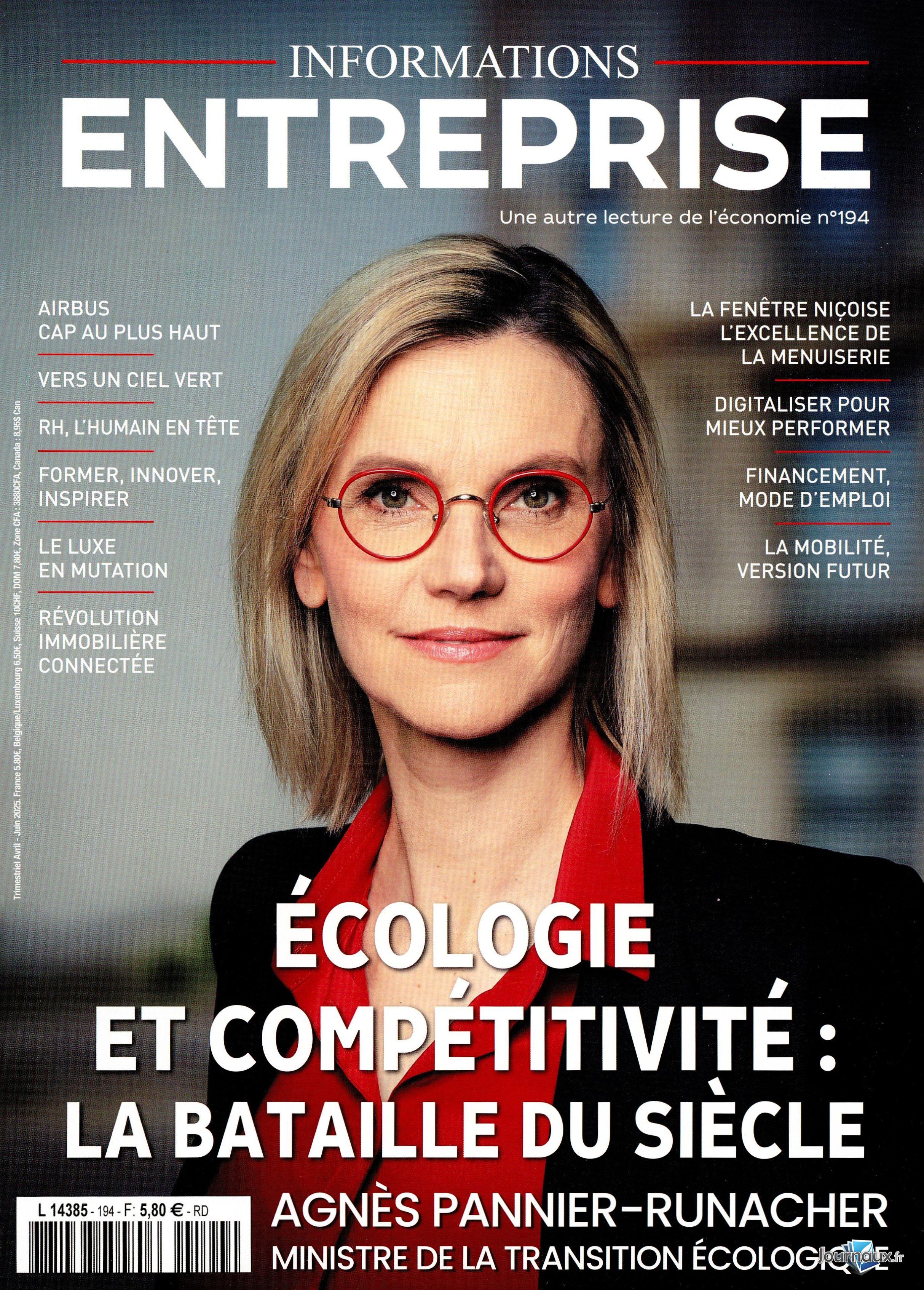 Informations Entreprise  n° 194 2025-04-12