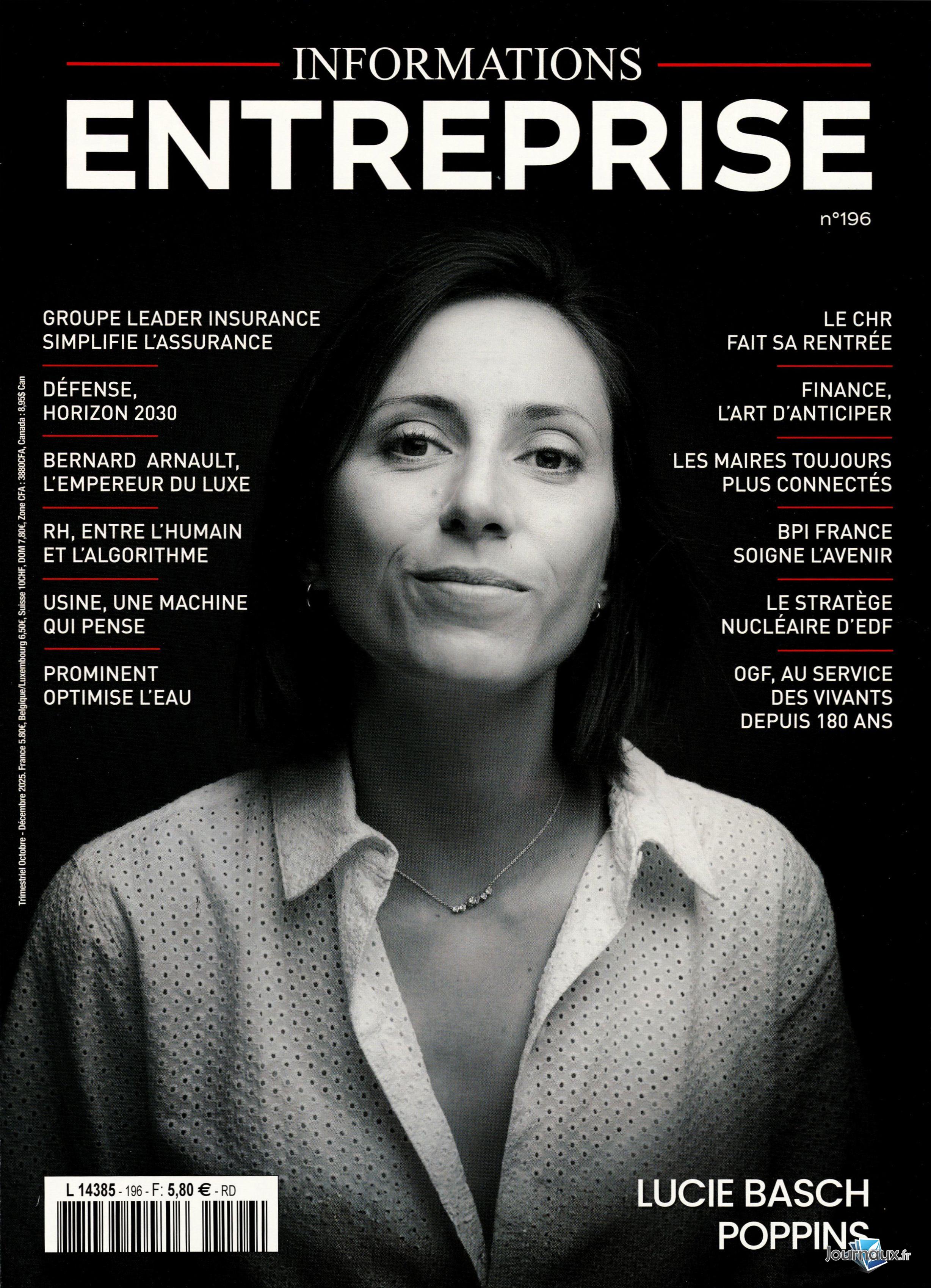 Informations Entreprise n° 196 2025-11-19
