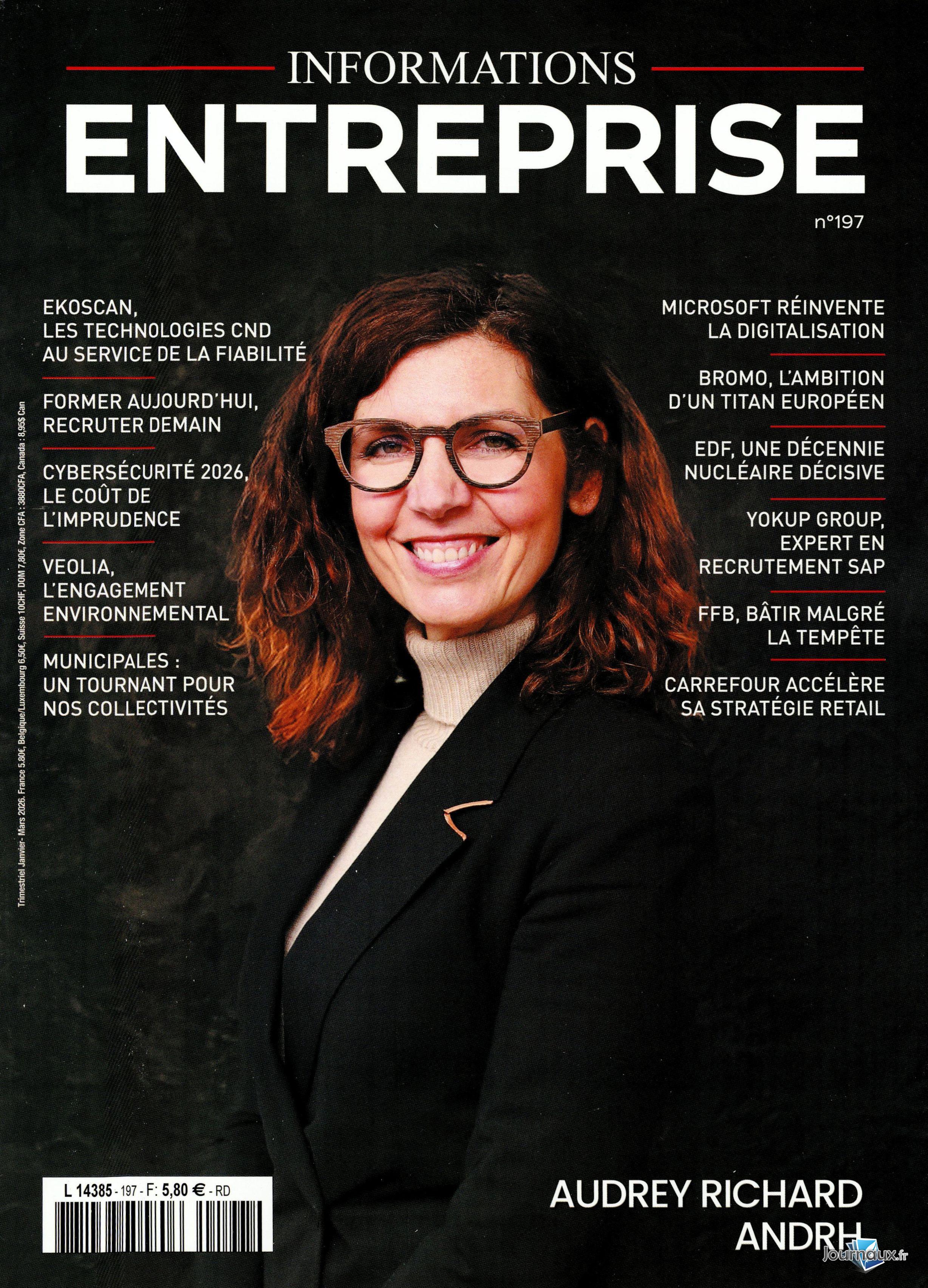 Informations Entreprise  n° 197 2026-01-22